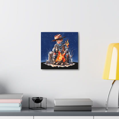 "Starry Night Cowboy" Wall Art - Weave Got Gifts - Unique Gifts You Won’t Find Anywhere Else!