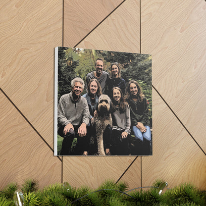 "Family Portrait" Custom Wall Art - Weave Got Gifts - Unique Gifts You Won’t Find Anywhere Else!
