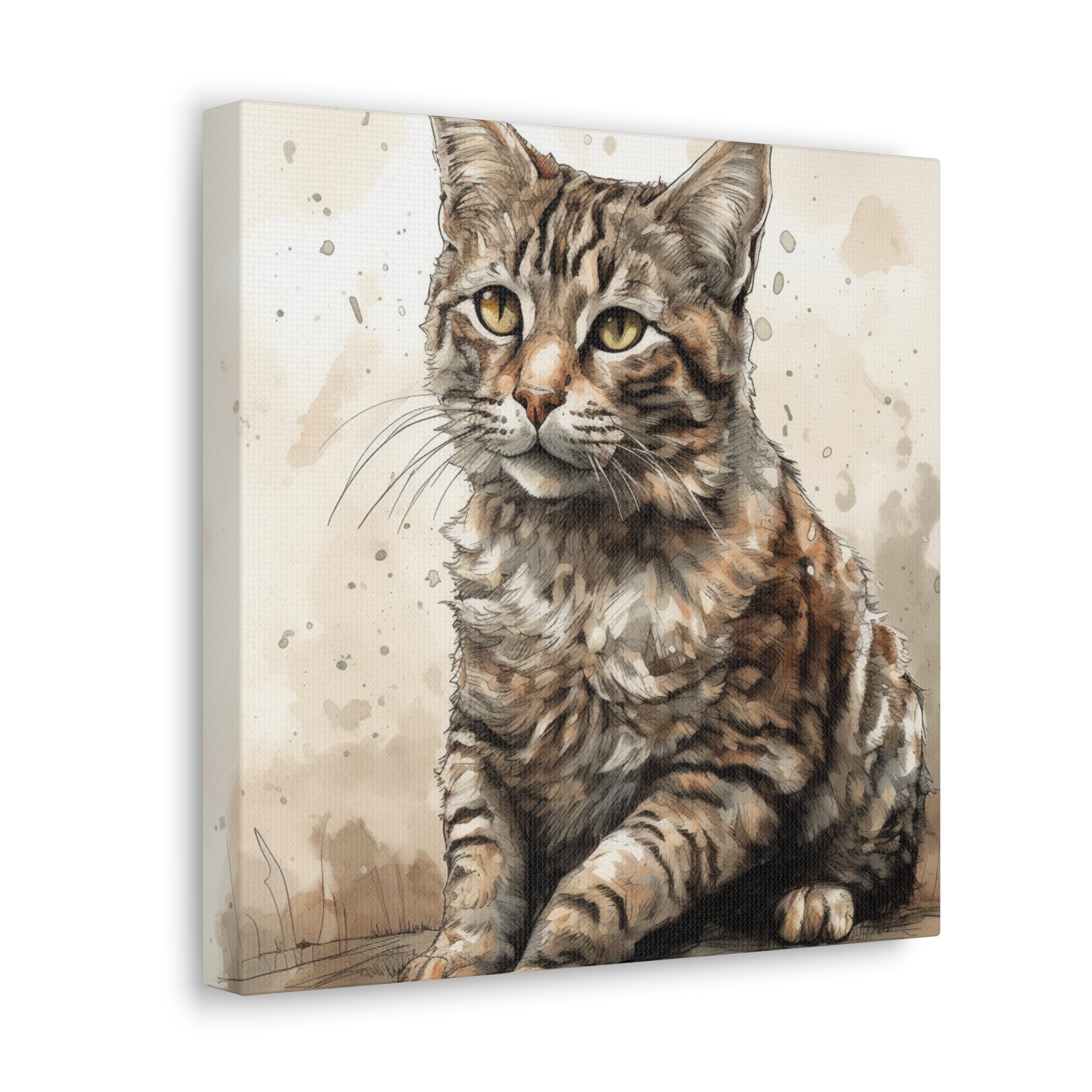 Kitten wall decor for animal lovers and baby rooms
