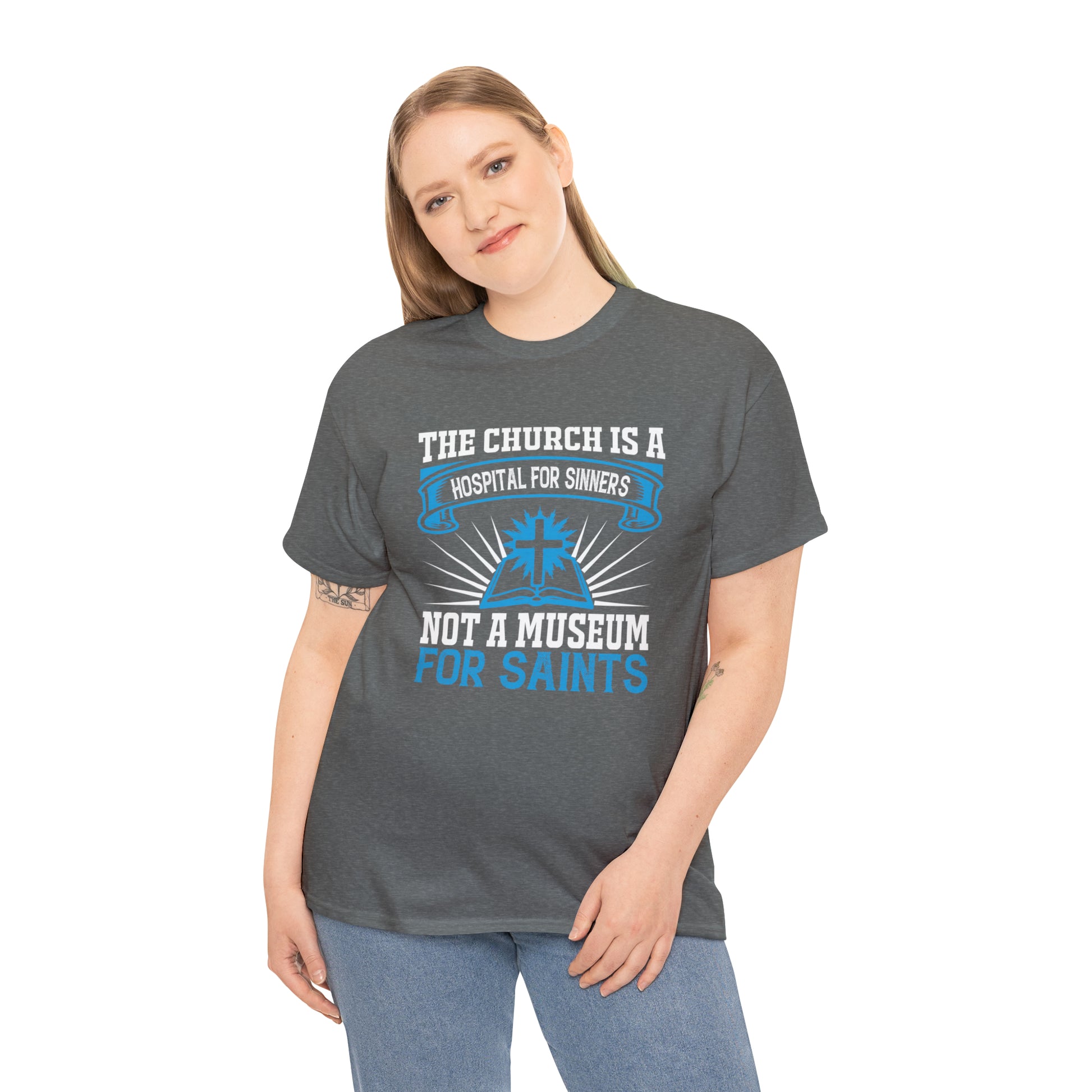"Church Is A Hospital For Sinners" T-Shirt - Weave Got Gifts - Unique Gifts You Won’t Find Anywhere Else!