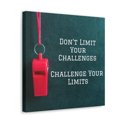 "Don't Limit Your Challenges" Wall Art - Weave Got Gifts - Unique Gifts You Won’t Find Anywhere Else!