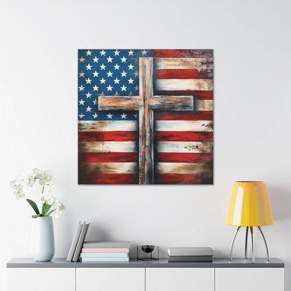 "Faith & Freedom" Wall Art - Weave Got Gifts - Unique Gifts You Won’t Find Anywhere Else!