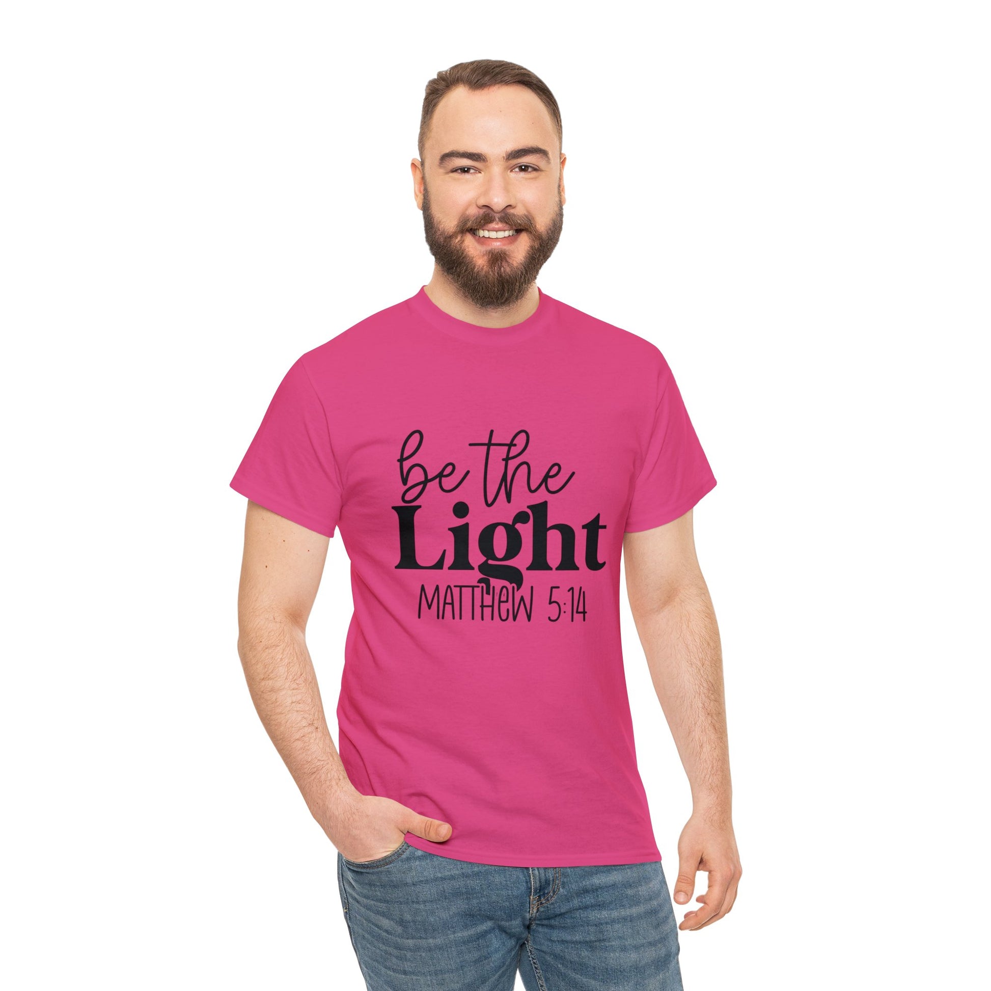 "Be The Light - Matthew 5:14" T-Shirt - Weave Got Gifts - Unique Gifts You Won’t Find Anywhere Else!