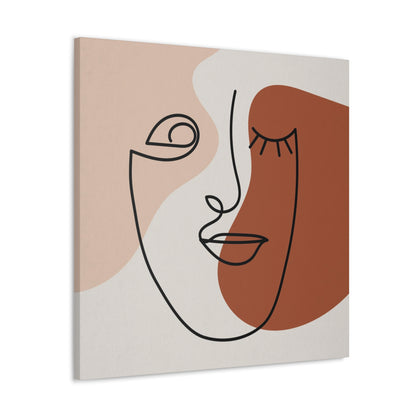 "Abstract Face Art" Wall Sign - Weave Got Gifts - Unique Gifts You Won’t Find Anywhere Else!