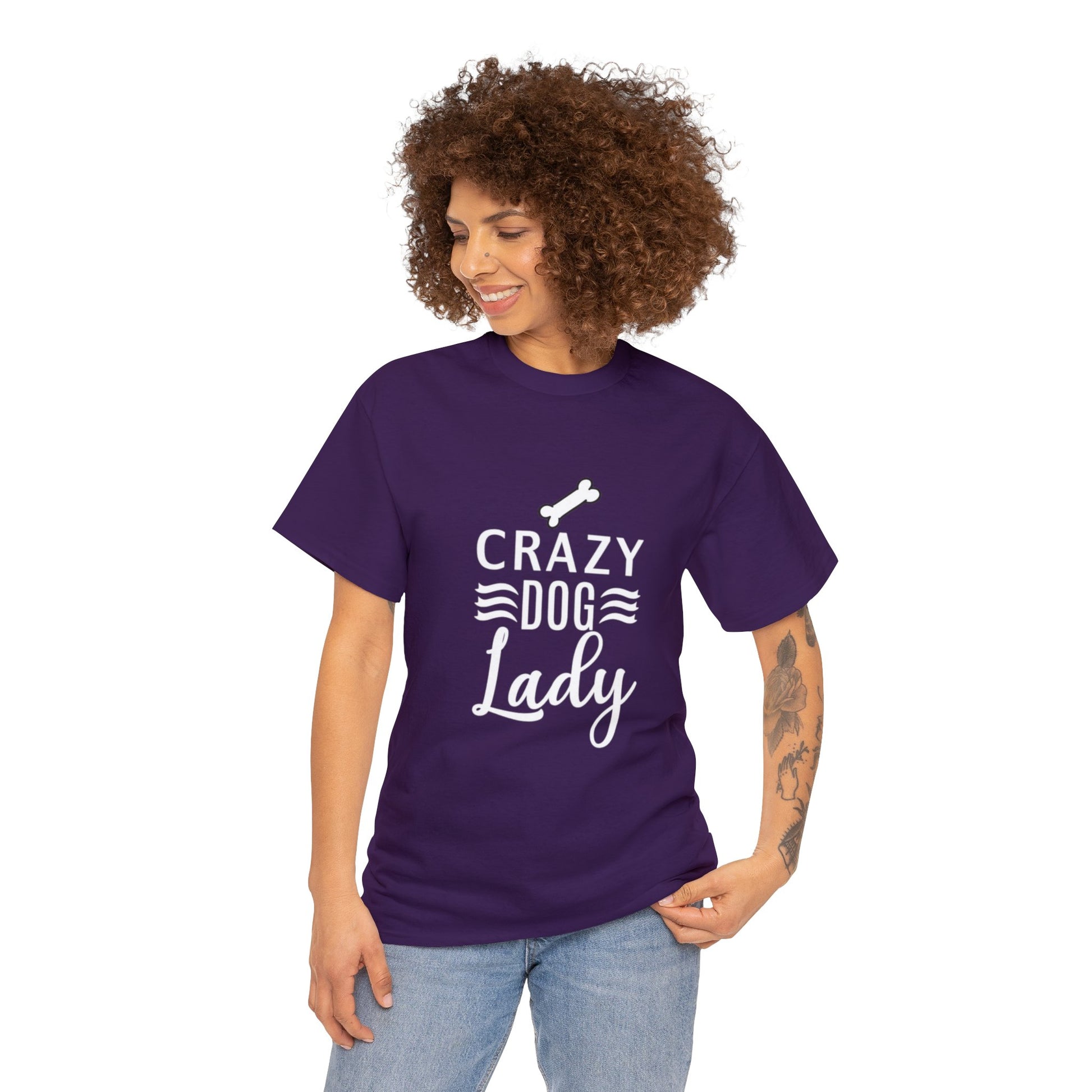 "Crazy Dog Lady" Women's T-Shirt - Weave Got Gifts - Unique Gifts You Won’t Find Anywhere Else!