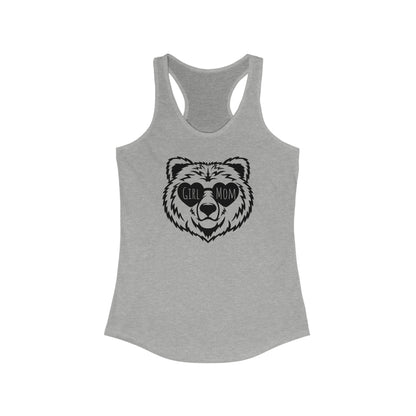 Mama Bear Face Tank with Girl Mom Sunglasses
