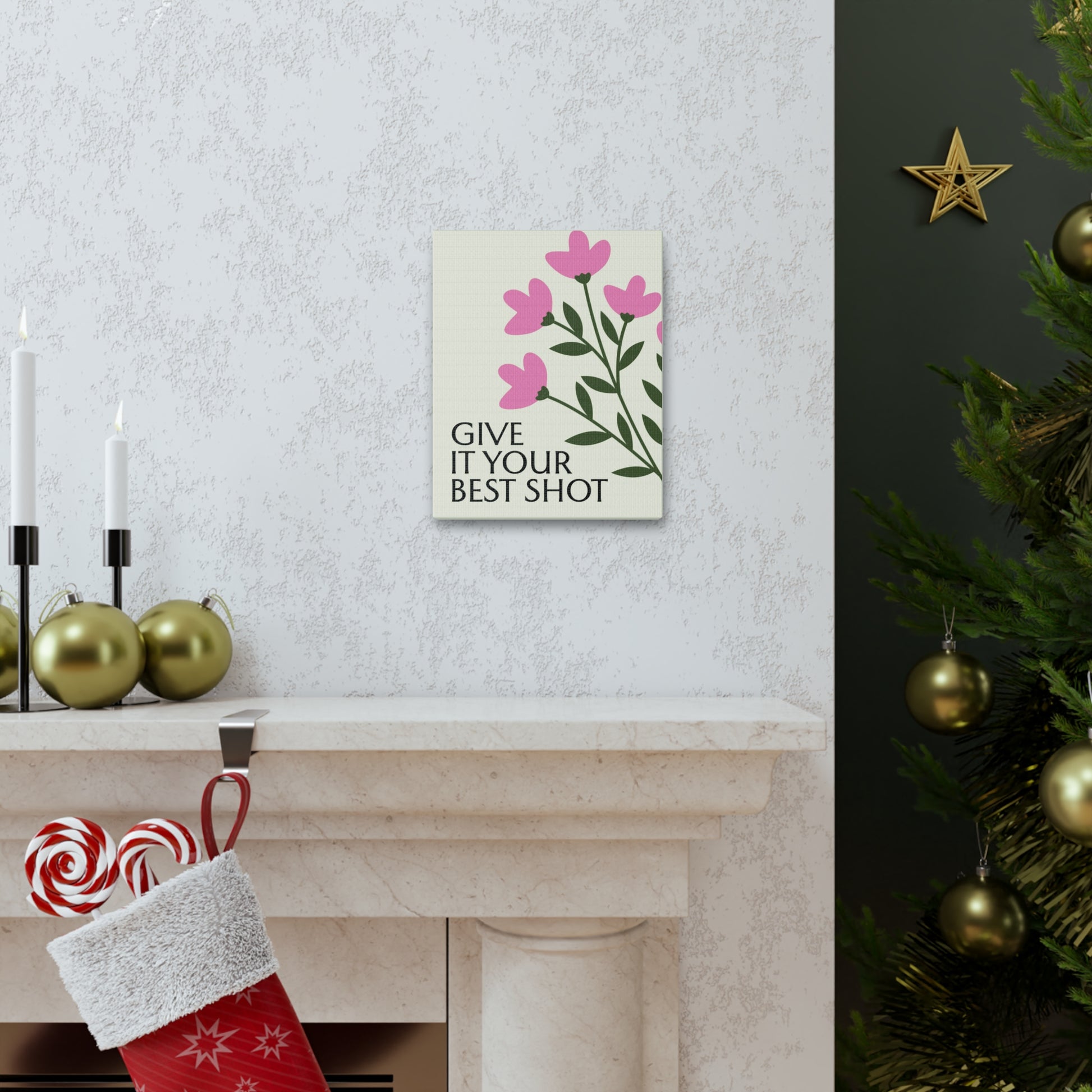 "Give It Your Best Shot" Wall Art - Weave Got Gifts - Unique Gifts You Won’t Find Anywhere Else!