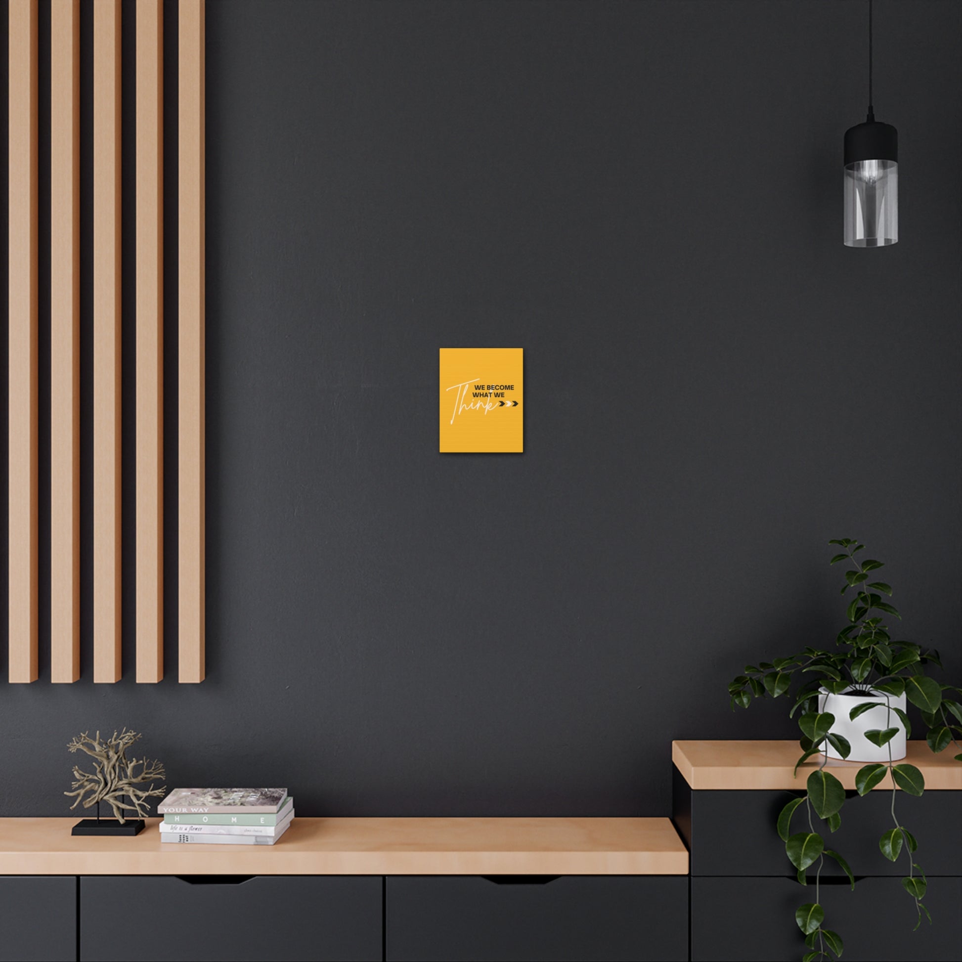 "We Become What We Think" Wall Art - Weave Got Gifts - Unique Gifts You Won’t Find Anywhere Else!