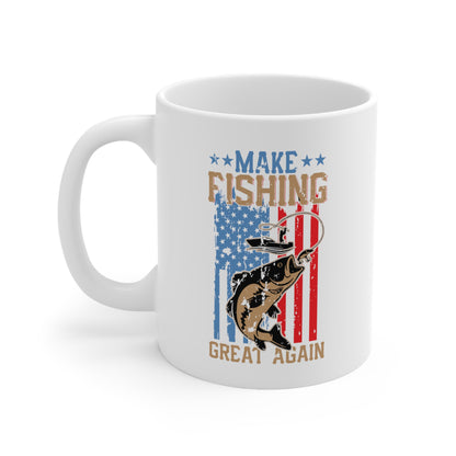 trump-themed fishing mug
