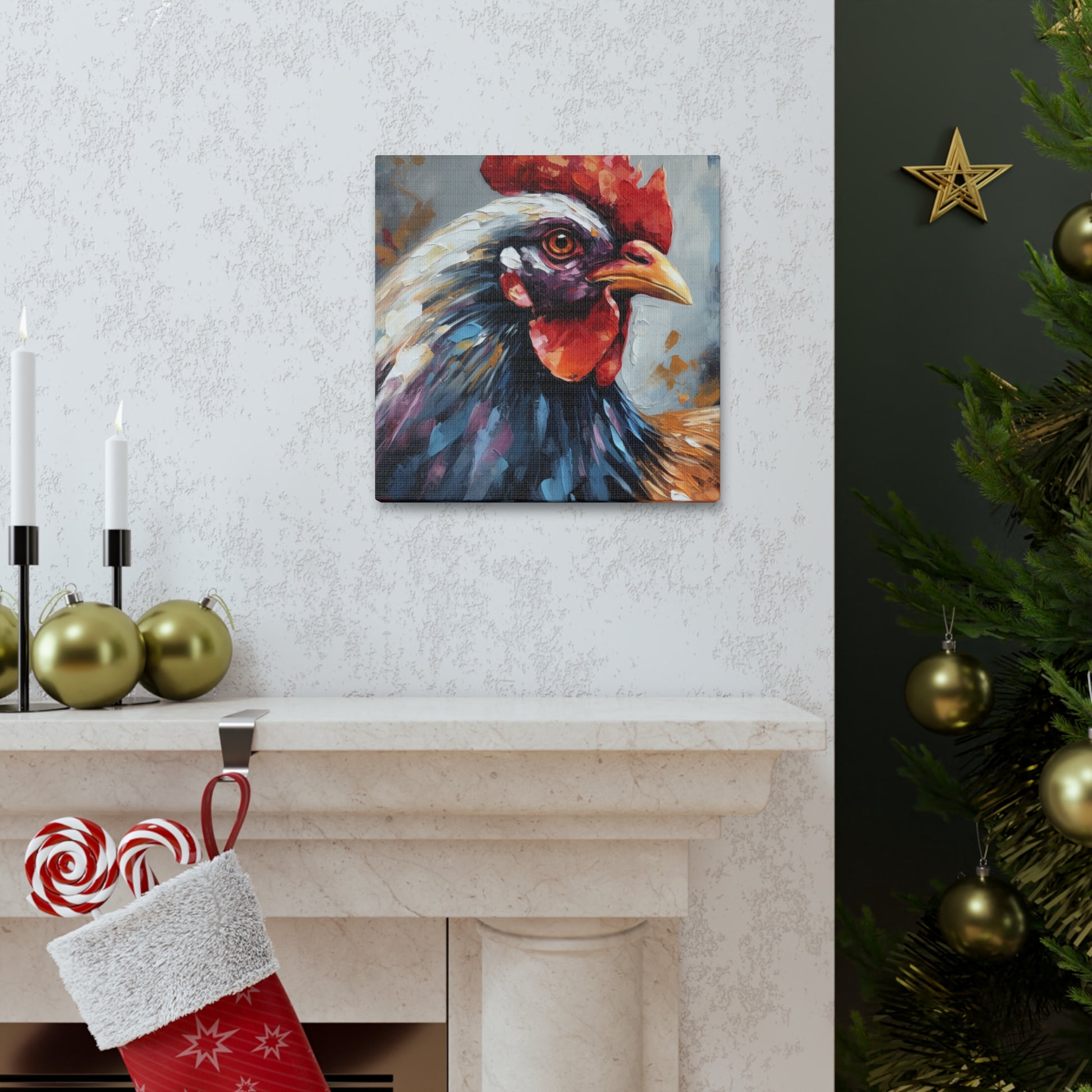 "Farm Chicken" Wall Art - Weave Got Gifts - Unique Gifts You Won’t Find Anywhere Else!