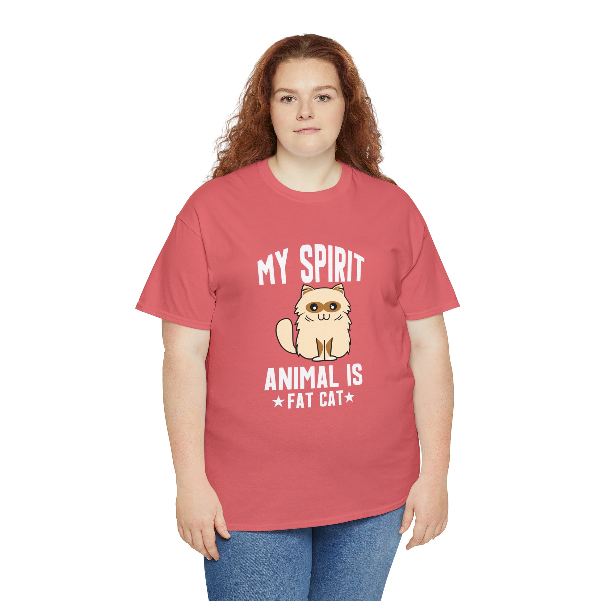 "Fat Cat Spirit Animal" T-Shirt - Weave Got Gifts - Unique Gifts You Won’t Find Anywhere Else!
