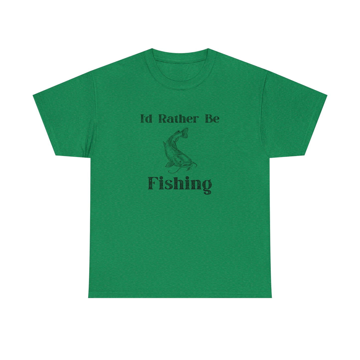 "Id Rather Be Fishing" T-Shirt - Weave Got Gifts - Unique Gifts You Won’t Find Anywhere Else!