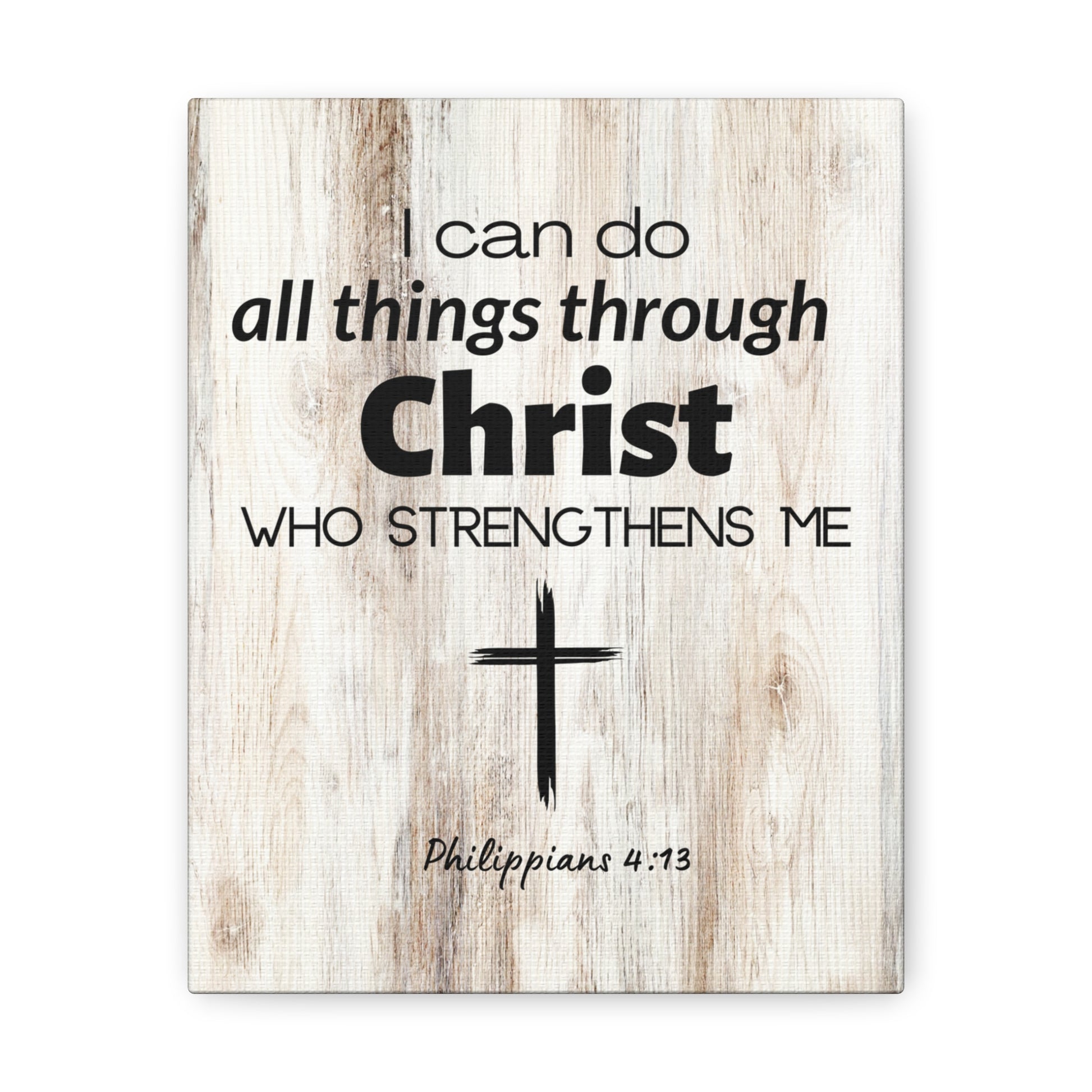 "I Can Do All Things Through Christ" Wall Print - Weave Got Gifts - Unique Gifts You Won’t Find Anywhere Else!