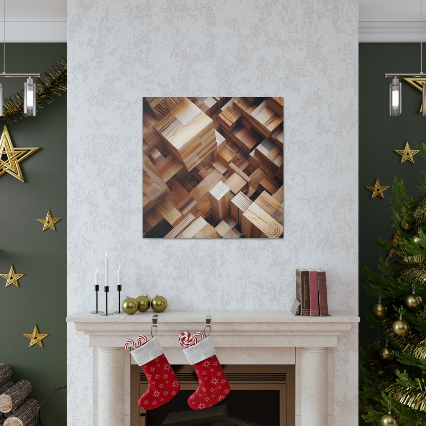 "Geometric Wood Art" Wall Art - Weave Got Gifts - Unique Gifts You Won’t Find Anywhere Else!