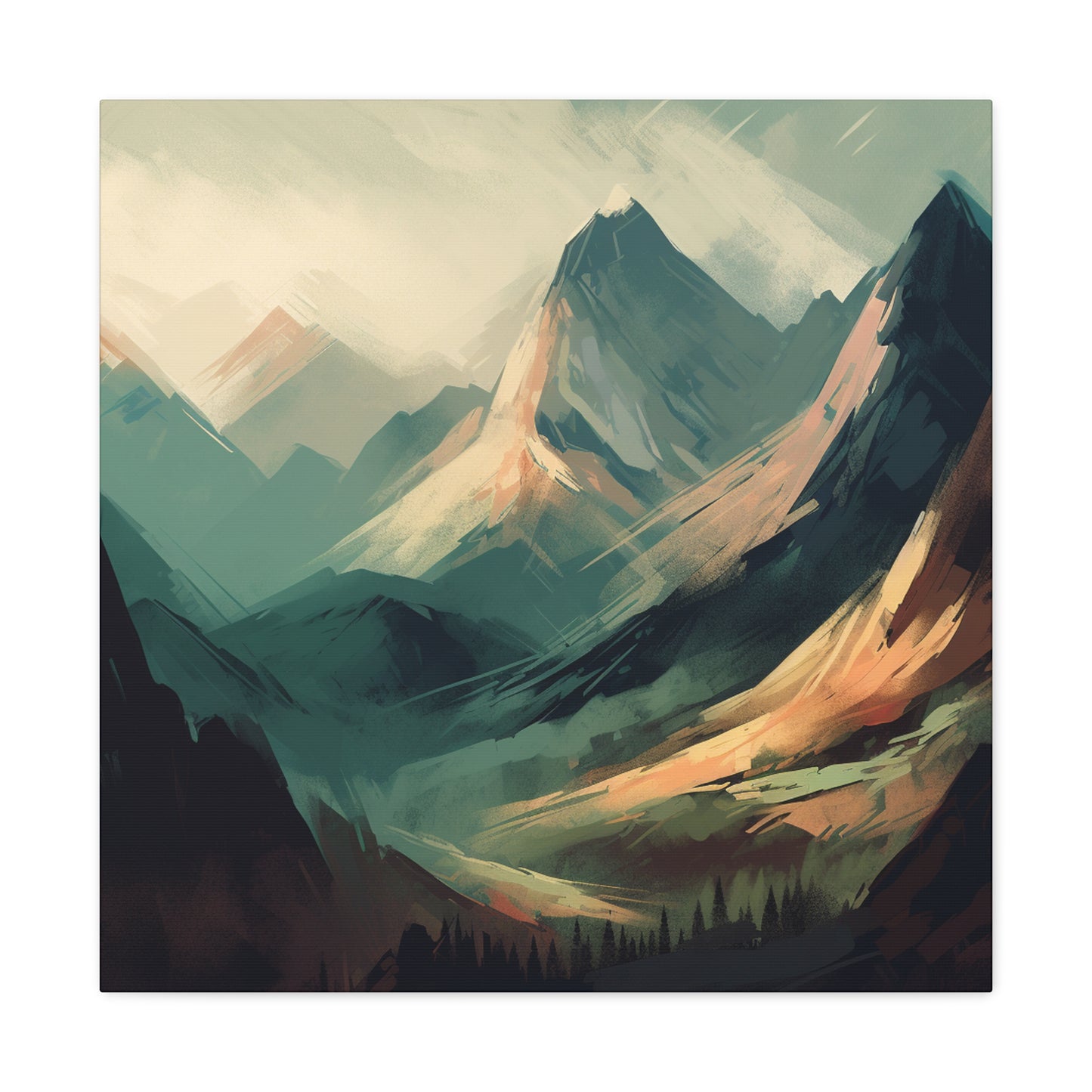 "Colorful Mountains" Wall Art - Weave Got Gifts - Unique Gifts You Won’t Find Anywhere Else!