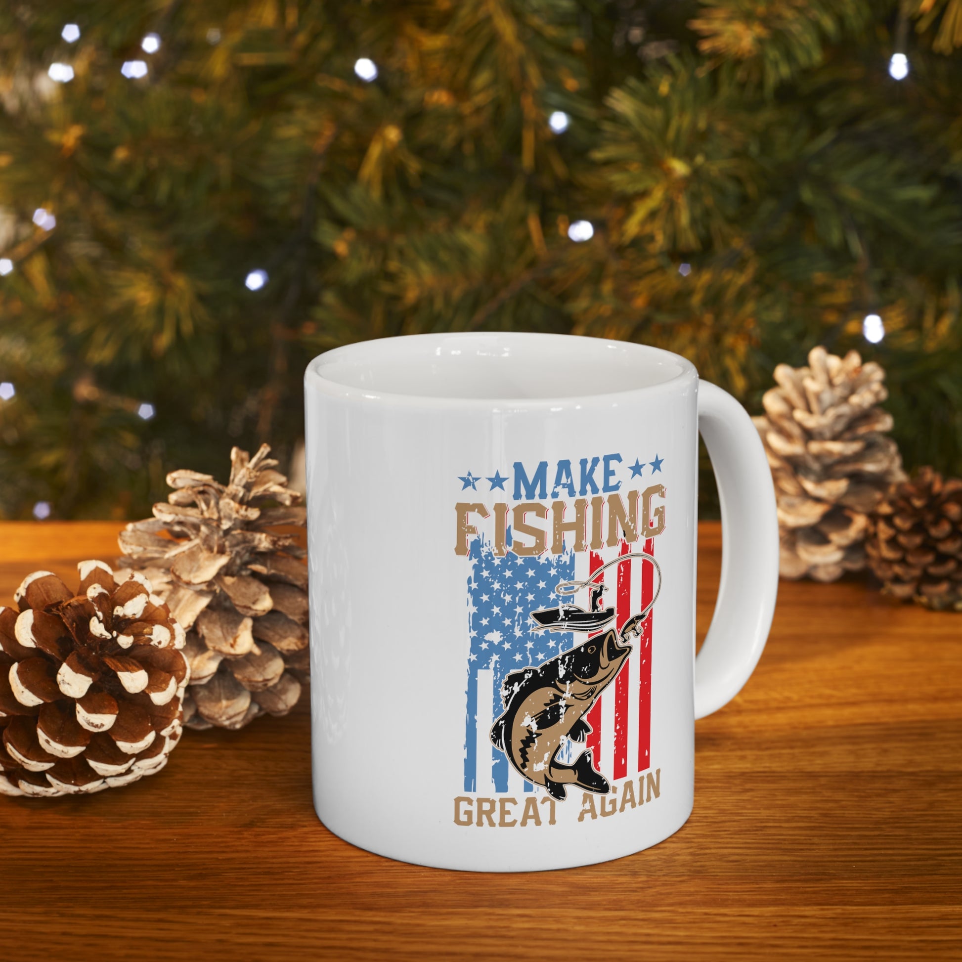 "Make Fishing Great Again" Coffee Mug - Weave Got Gifts - Unique Gifts You Won’t Find Anywhere Else!