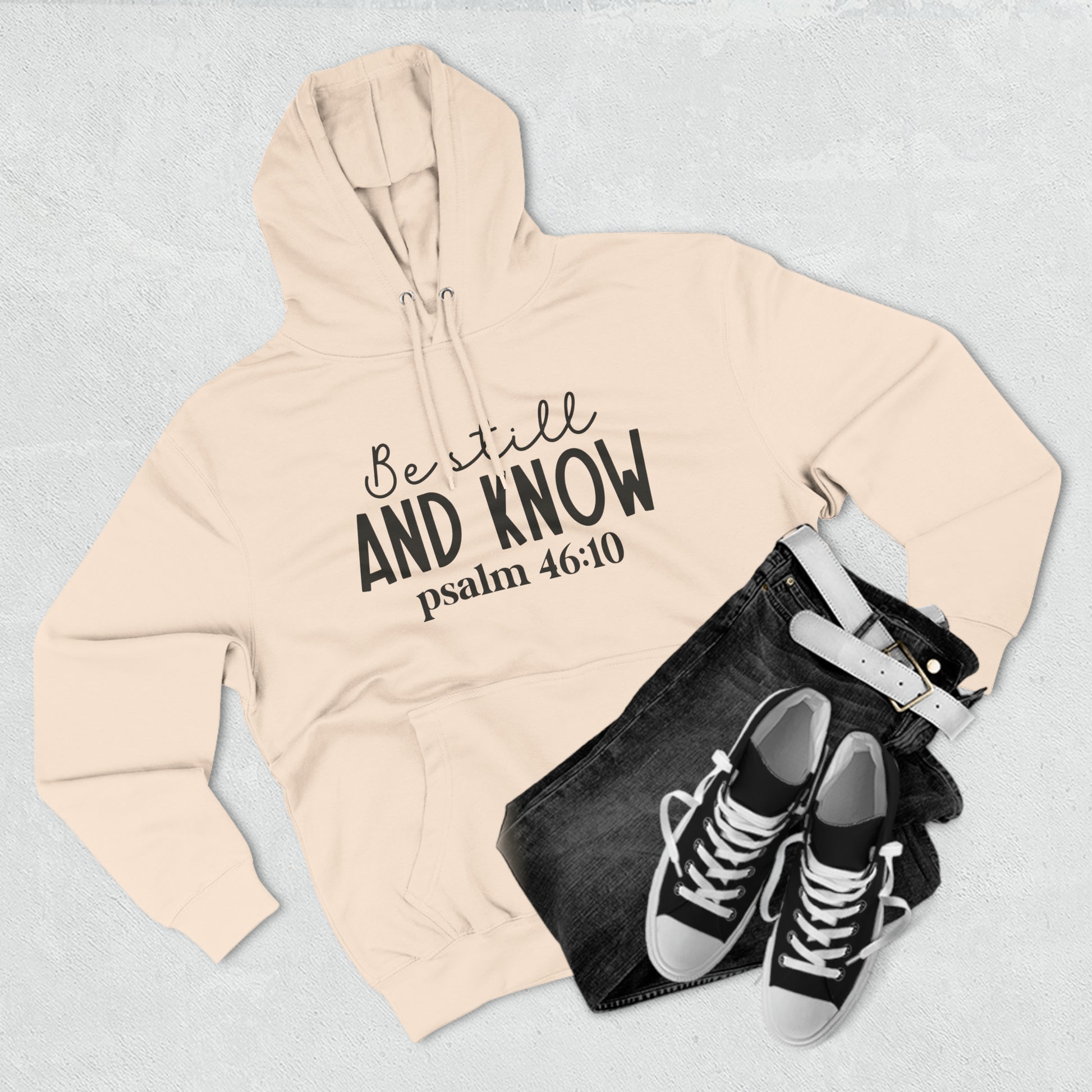 "Be Still And Know" Hoodie - Weave Got Gifts - Unique Gifts You Won’t Find Anywhere Else!