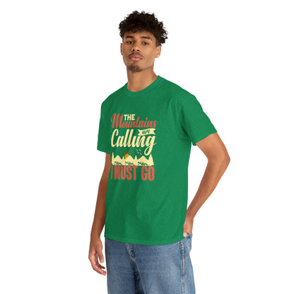 "The Mountains Are Calling" T-Shirt - Weave Got Gifts - Unique Gifts You Won’t Find Anywhere Else!