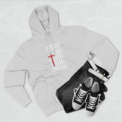 "American Christian" Hoodie - Weave Got Gifts - Unique Gifts You Won’t Find Anywhere Else!