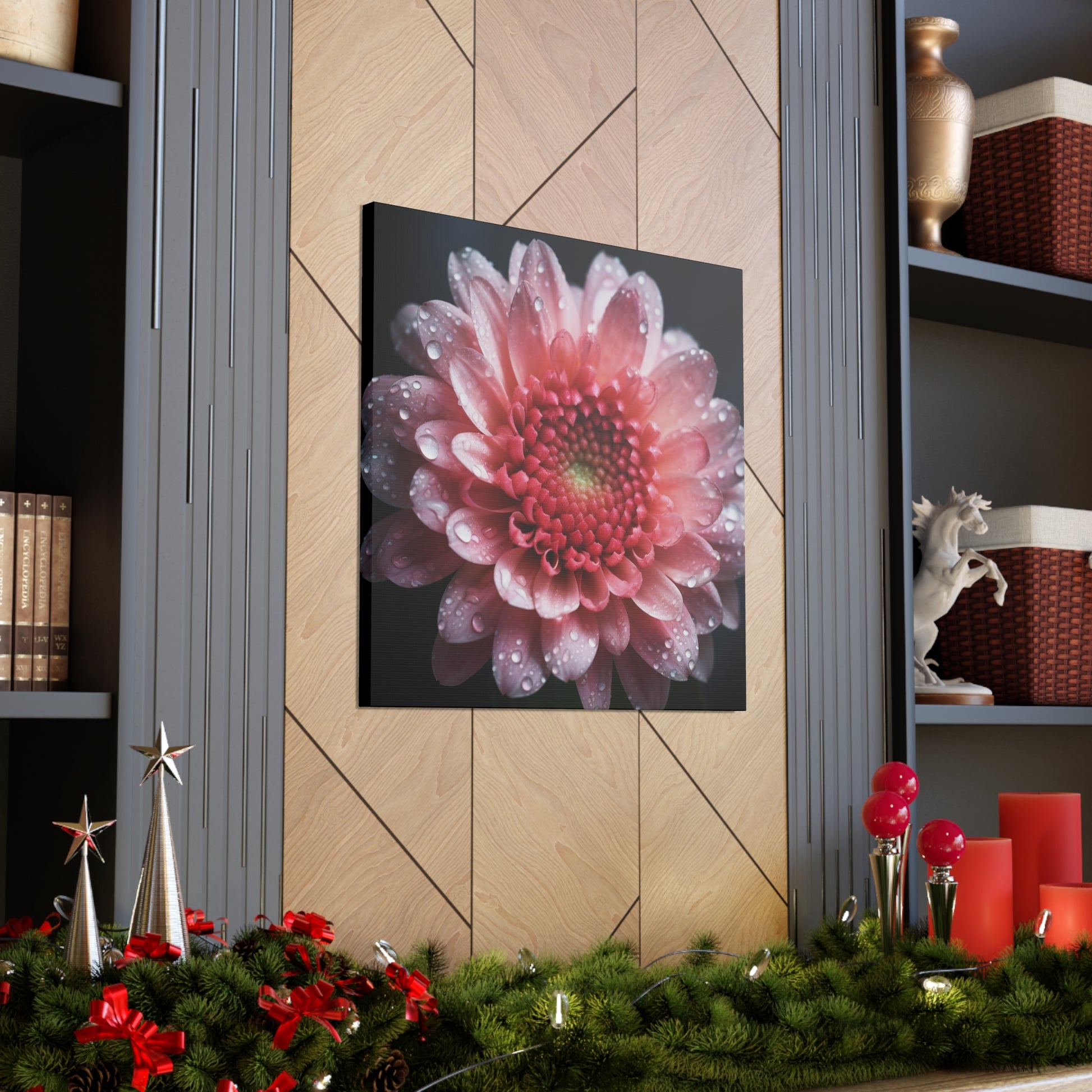 "Beautiful Pink Flower Up Close" Wall Art - Weave Got Gifts - Unique Gifts You Won’t Find Anywhere Else!