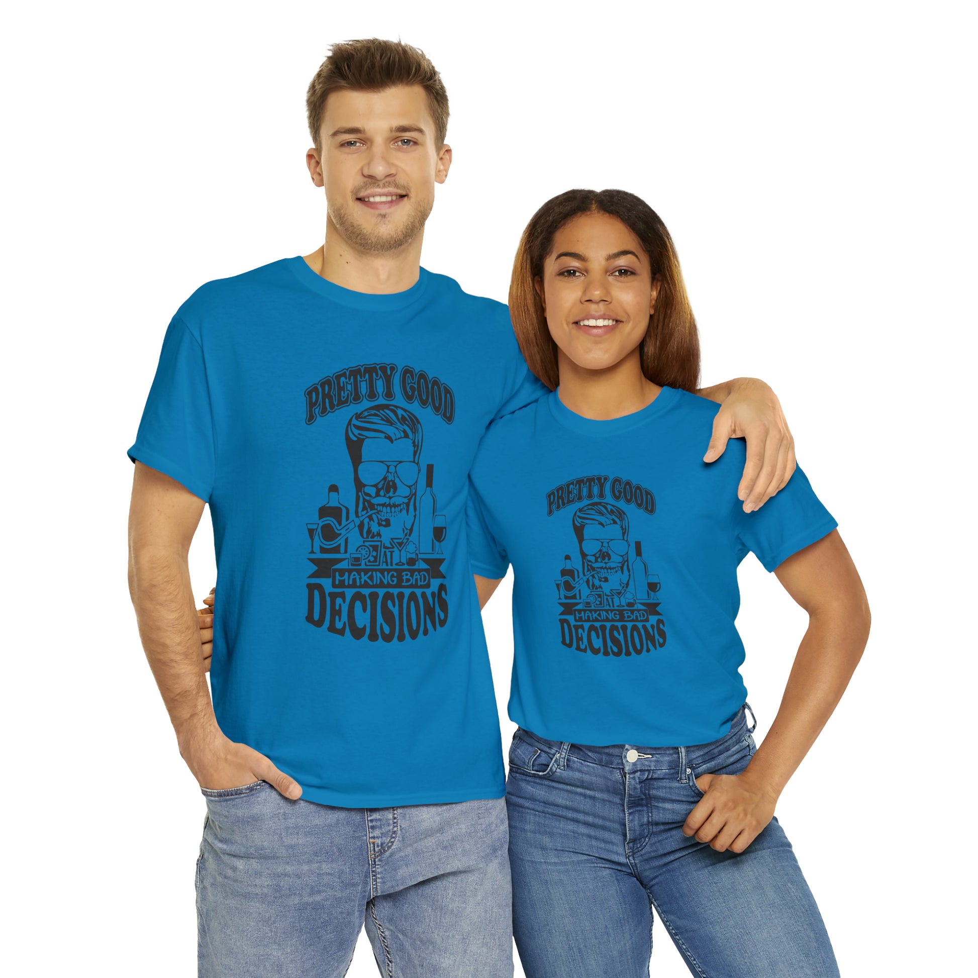 "Pretty Good At Making Bad Decisions" T-Shirt - Weave Got Gifts - Unique Gifts You Won’t Find Anywhere Else!