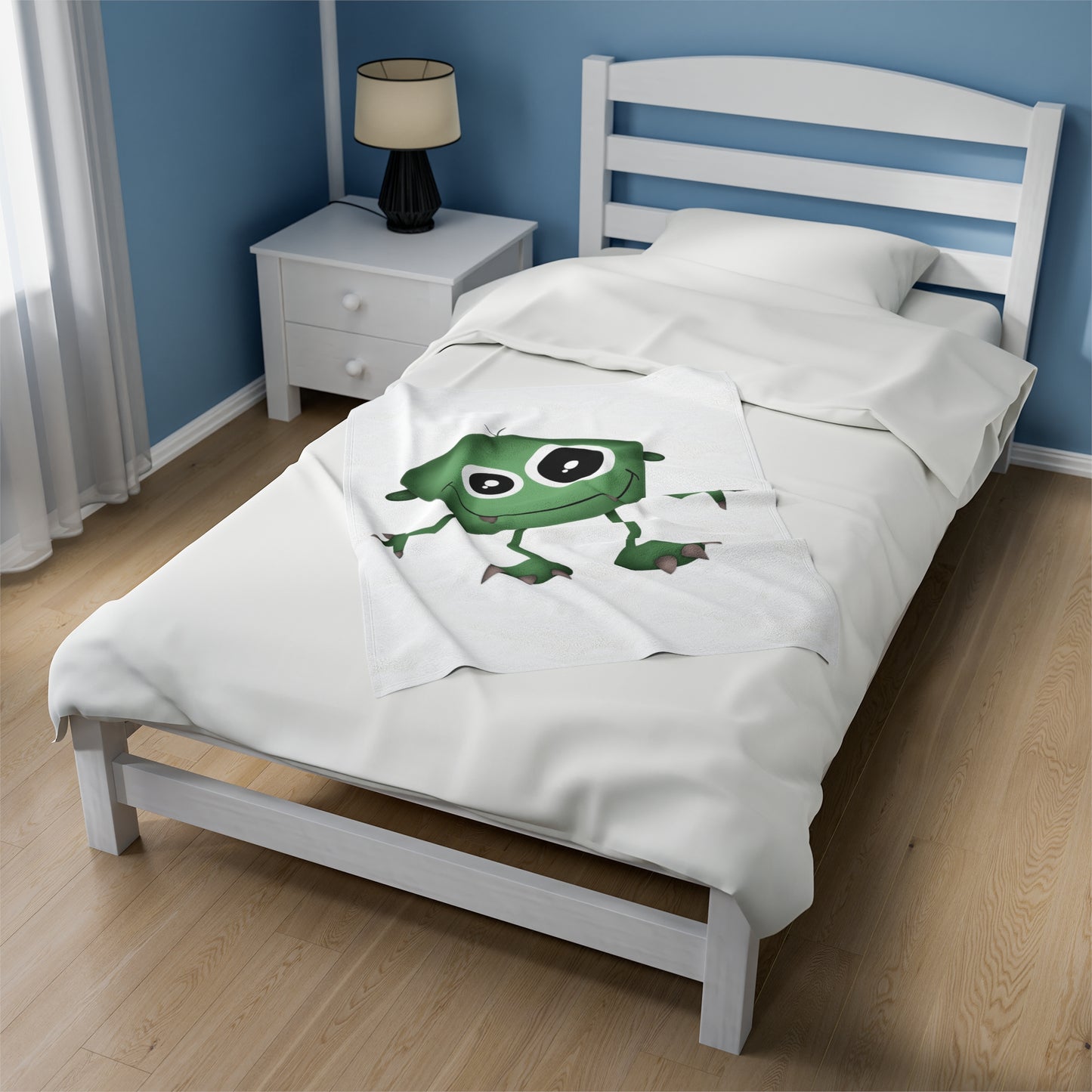 "Green Monster" Plush Blanket - Weave Got Gifts - Unique Gifts You Won’t Find Anywhere Else!
