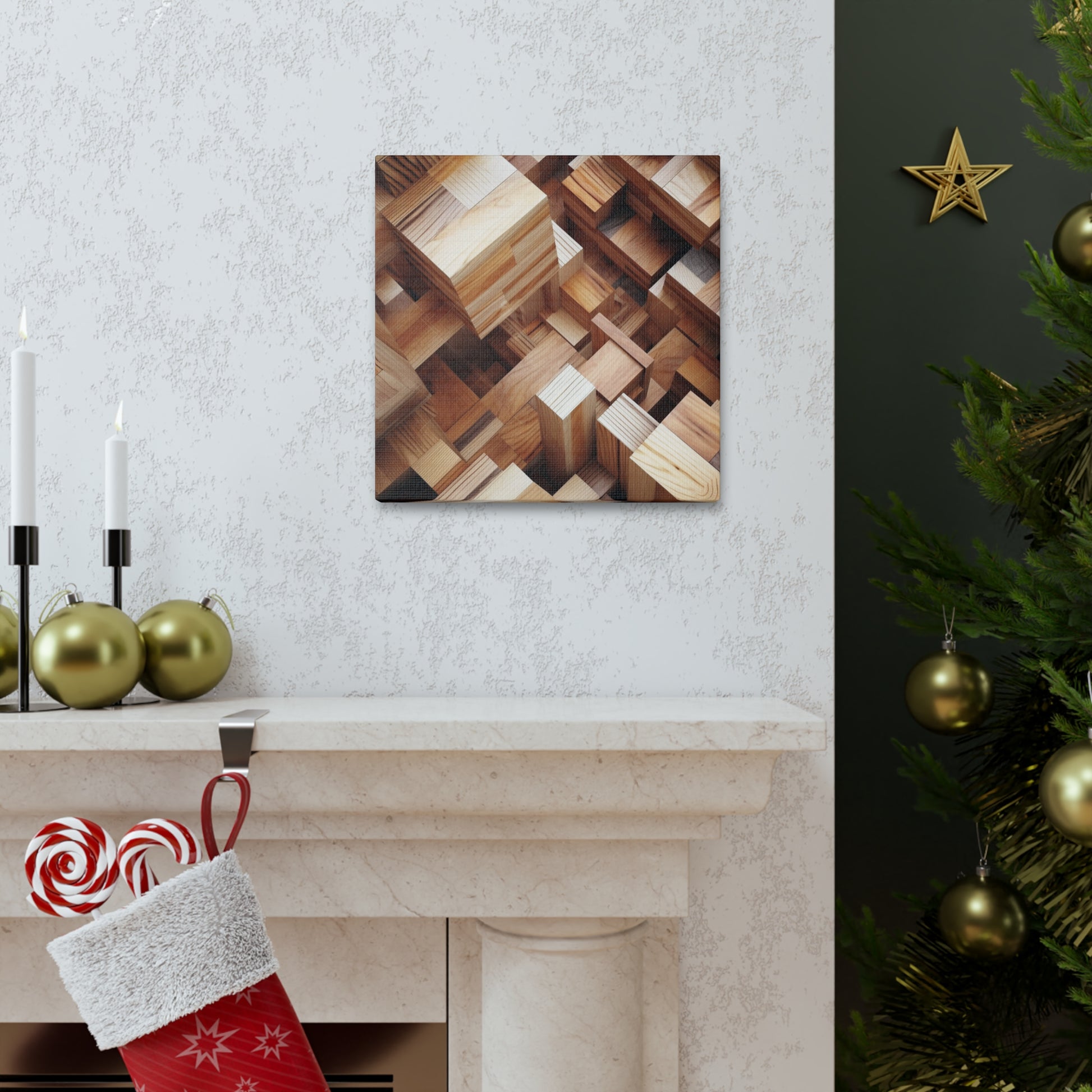 "Geometric Wood Art" Wall Art - Weave Got Gifts - Unique Gifts You Won’t Find Anywhere Else!