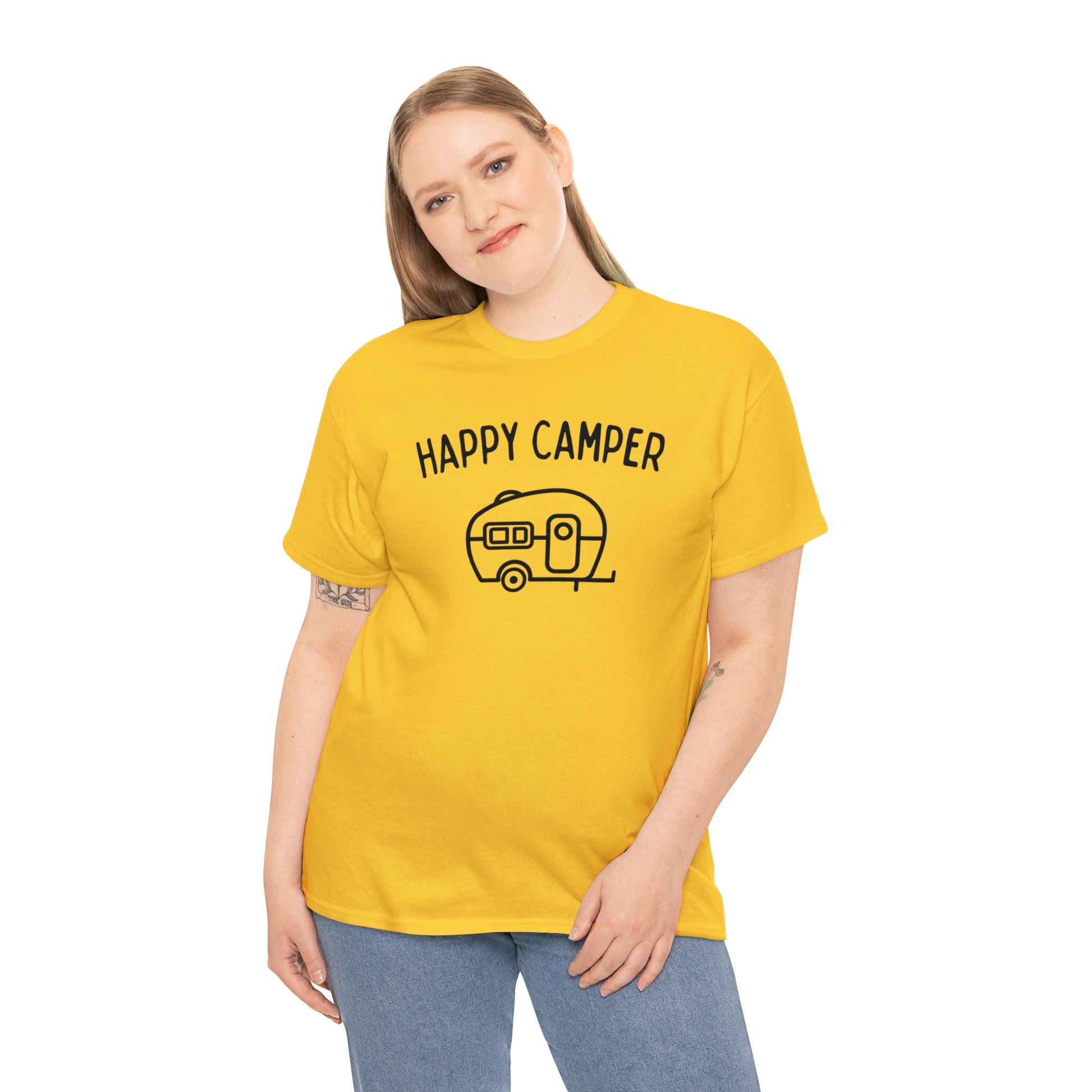 "Happy Camper" T-Shirt - Weave Got Gifts - Unique Gifts You Won’t Find Anywhere Else!