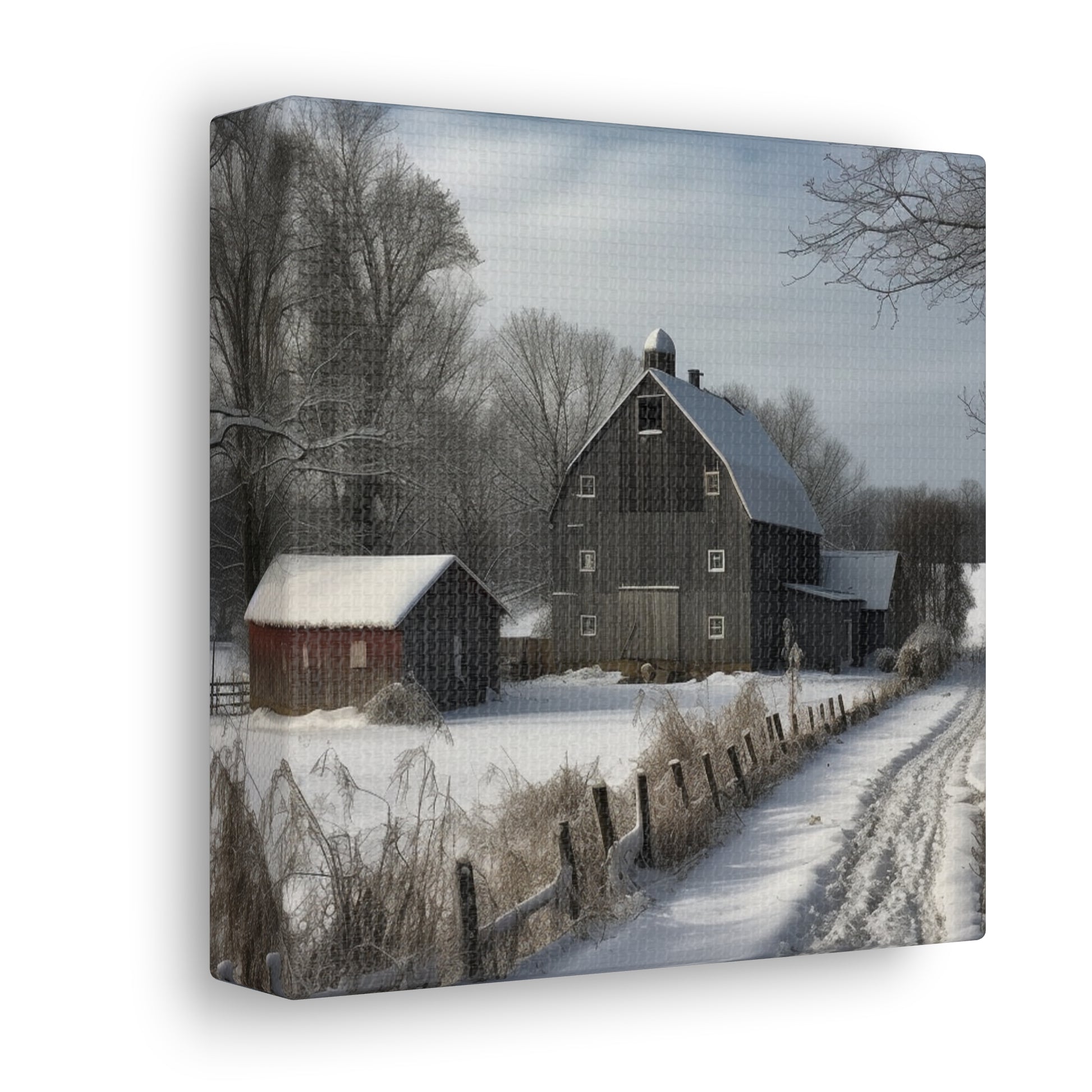 "Farm Winter Wonderland" Wall Art - Weave Got Gifts - Unique Gifts You Won’t Find Anywhere Else!