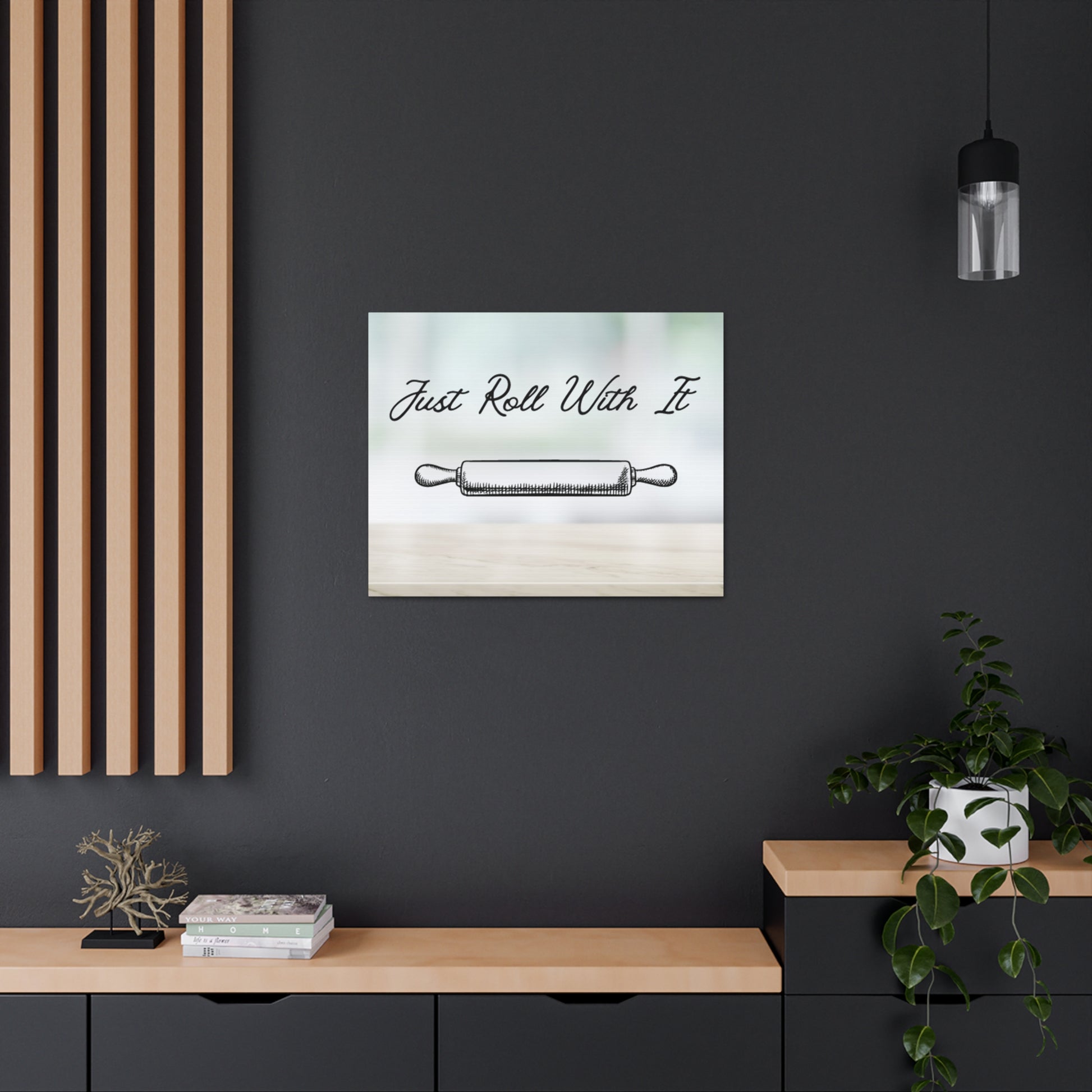 "Just Roll With It" Wall Art - Weave Got Gifts - Unique Gifts You Won’t Find Anywhere Else!