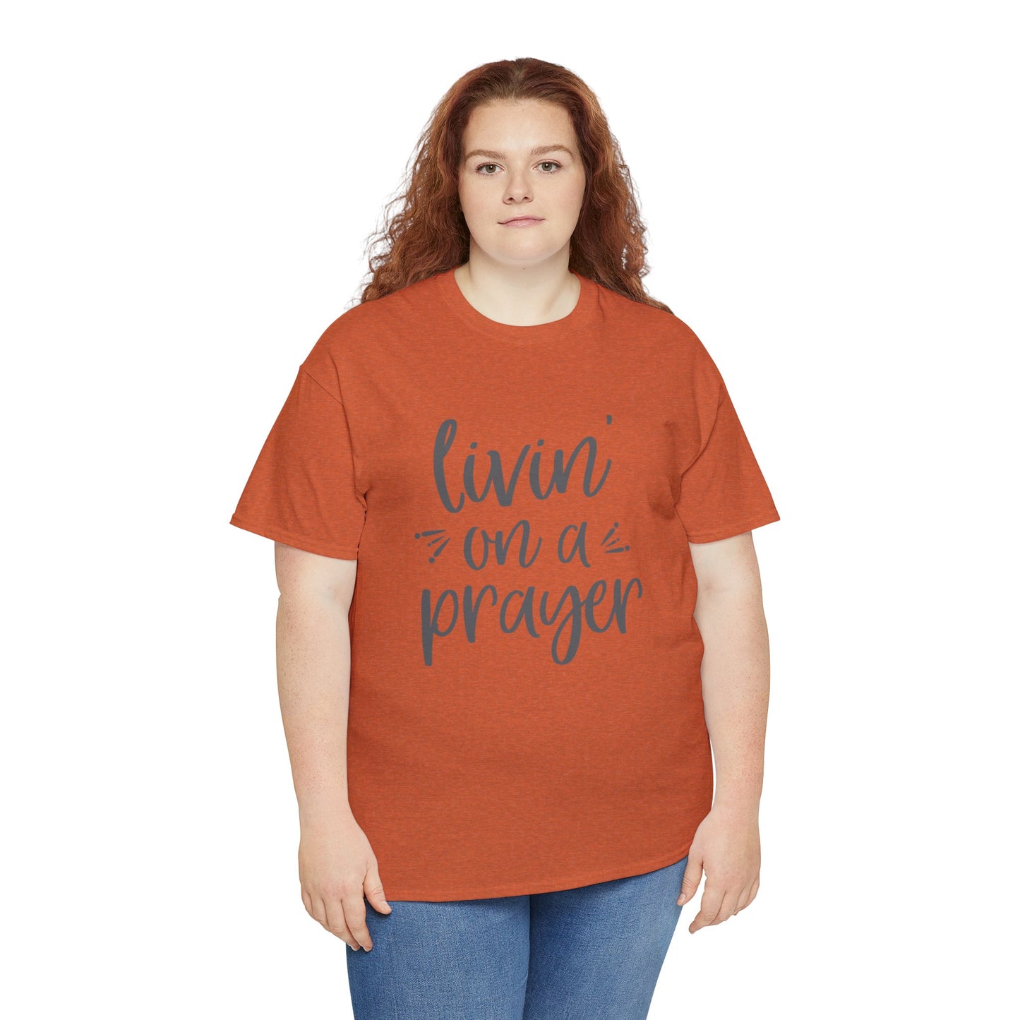 "Livin' On A Prayer" T-Shirt - Weave Got Gifts - Unique Gifts You Won’t Find Anywhere Else!