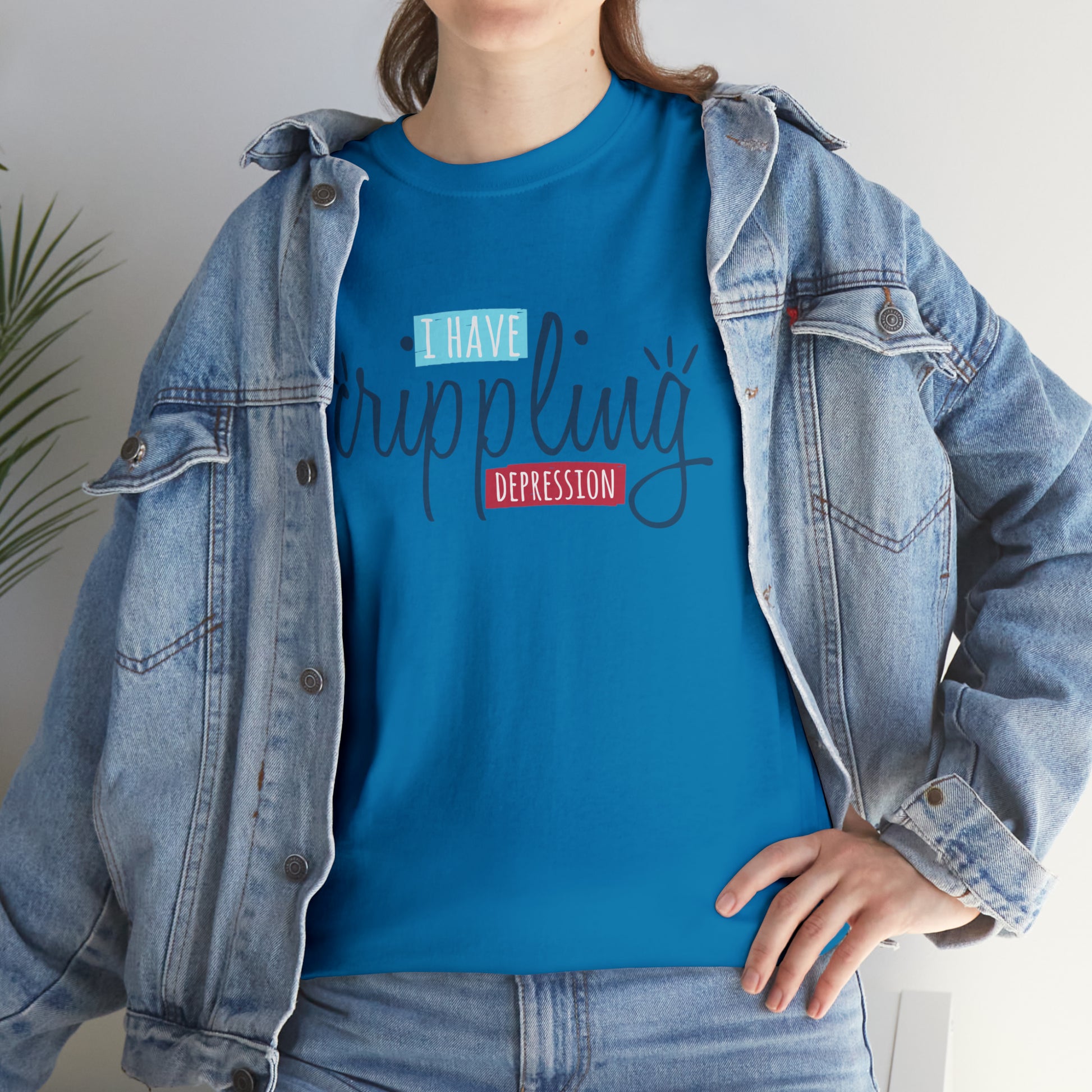 "I Have Crippling Depression" T-Shirt - Weave Got Gifts - Unique Gifts You Won’t Find Anywhere Else!