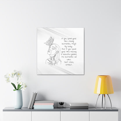 "Wilderness Women Butterfly Quote" Wall Art - Weave Got Gifts - Unique Gifts You Won’t Find Anywhere Else!