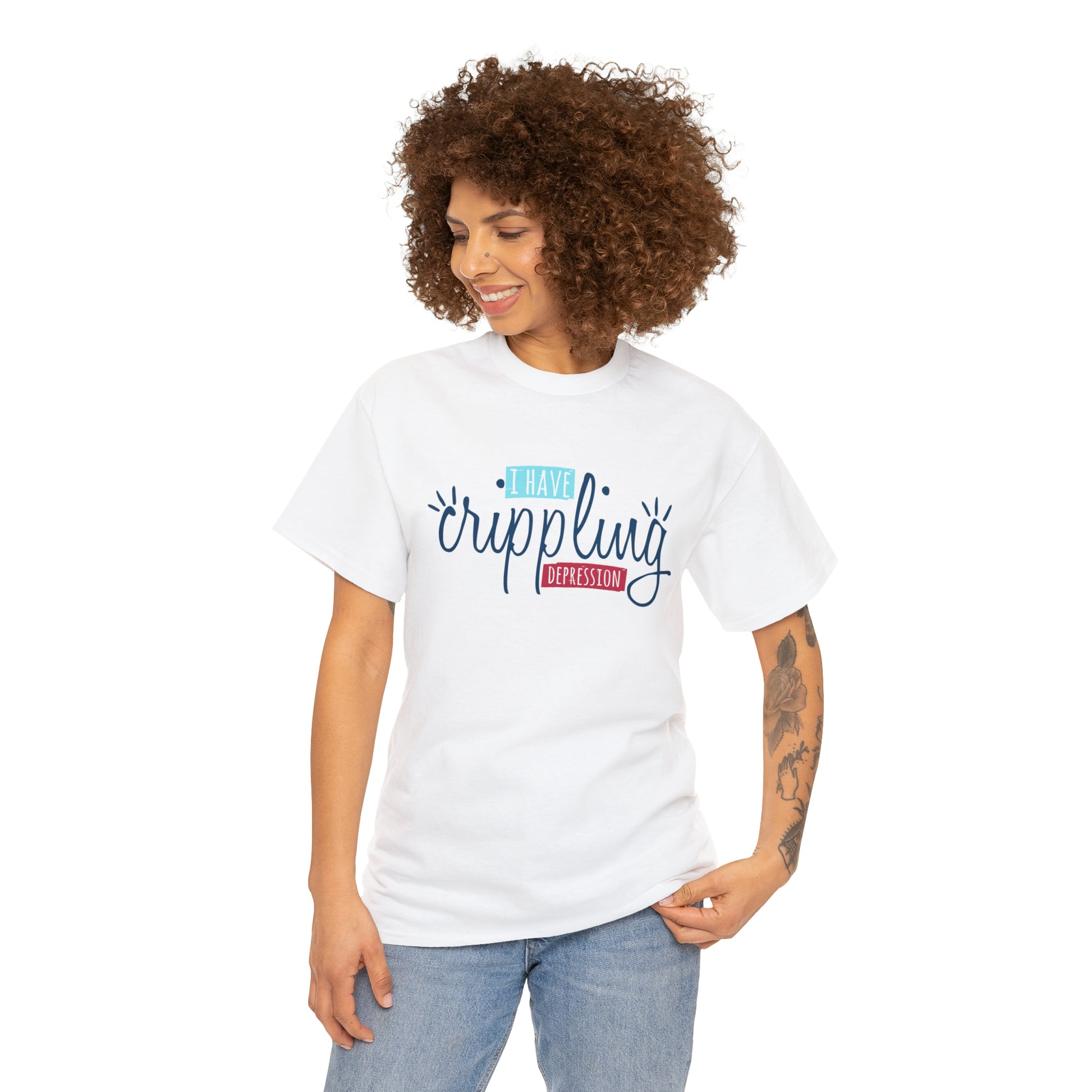 "I Have Crippling Depression" T-Shirt - Weave Got Gifts - Unique Gifts You Won’t Find Anywhere Else!