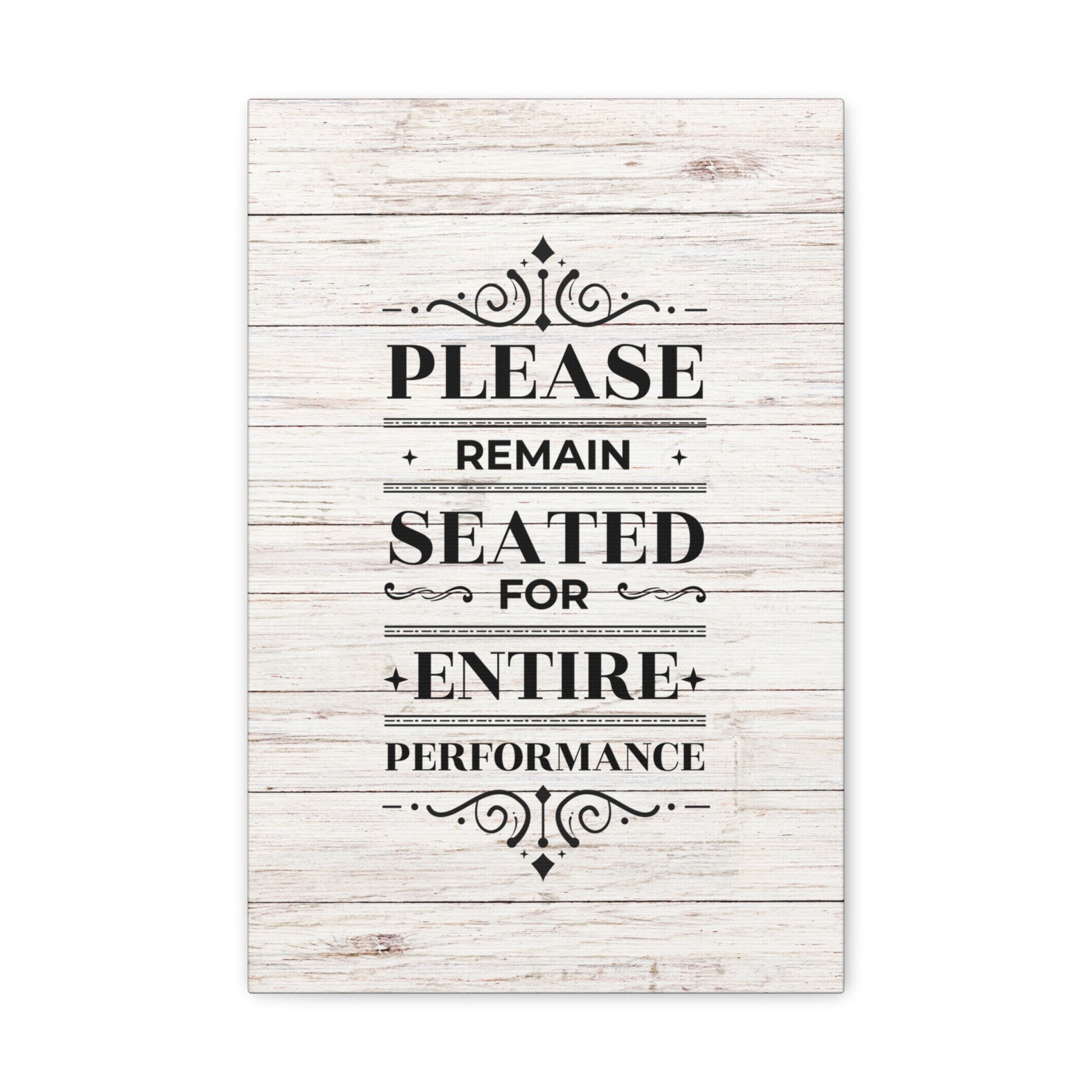 guest bathroom funny canvas art