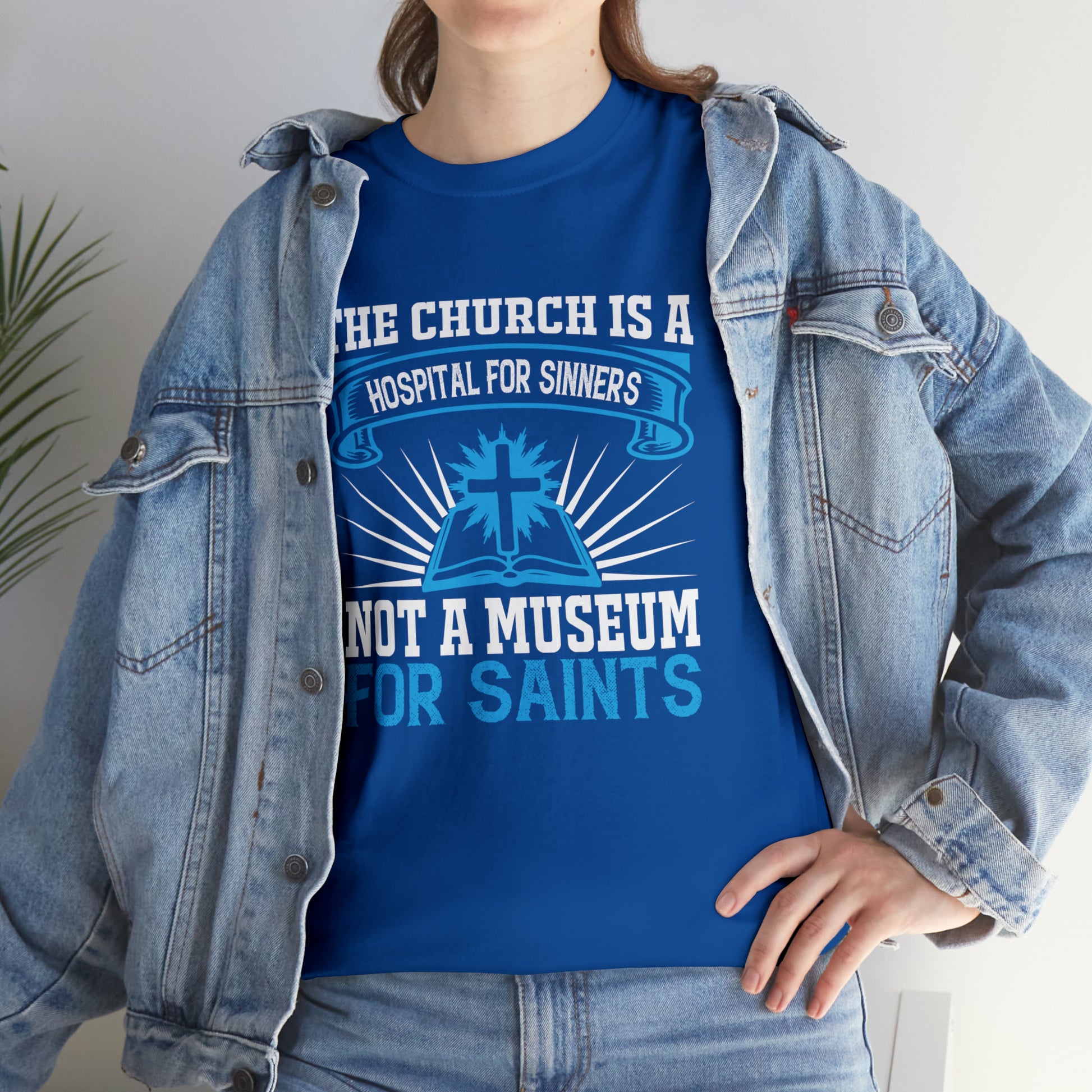 "Church Is A Hospital For Sinners" T-Shirt - Weave Got Gifts - Unique Gifts You Won’t Find Anywhere Else!