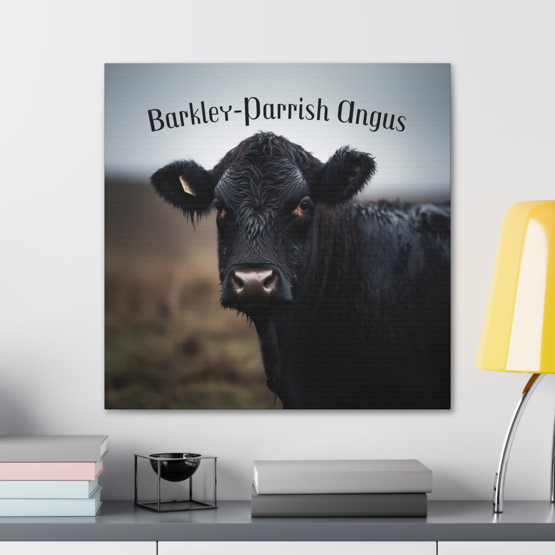 Custom "Angus Cow" Wall Art - Weave Got Gifts - Unique Gifts You Won’t Find Anywhere Else!