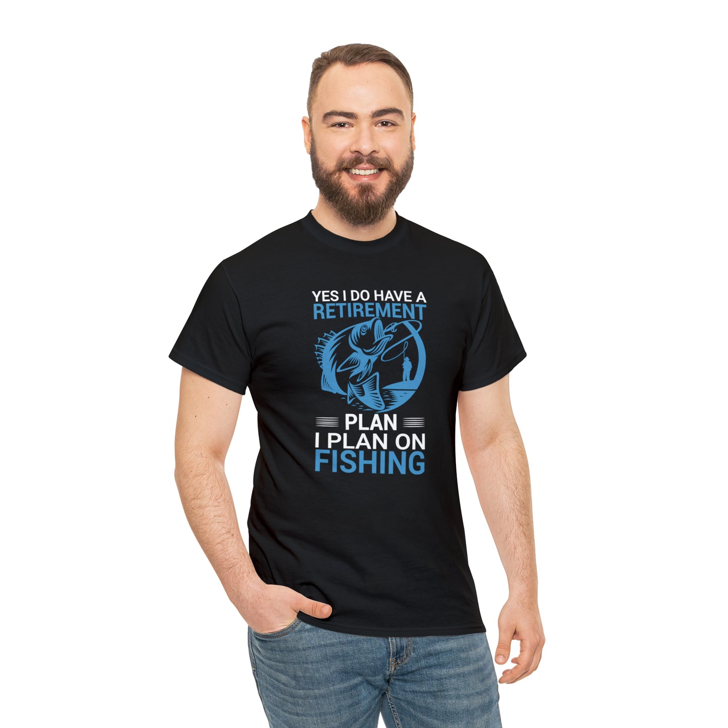 "Fishing Retirement Plan" T-Shirt - Weave Got Gifts - Unique Gifts You Won’t Find Anywhere Else!