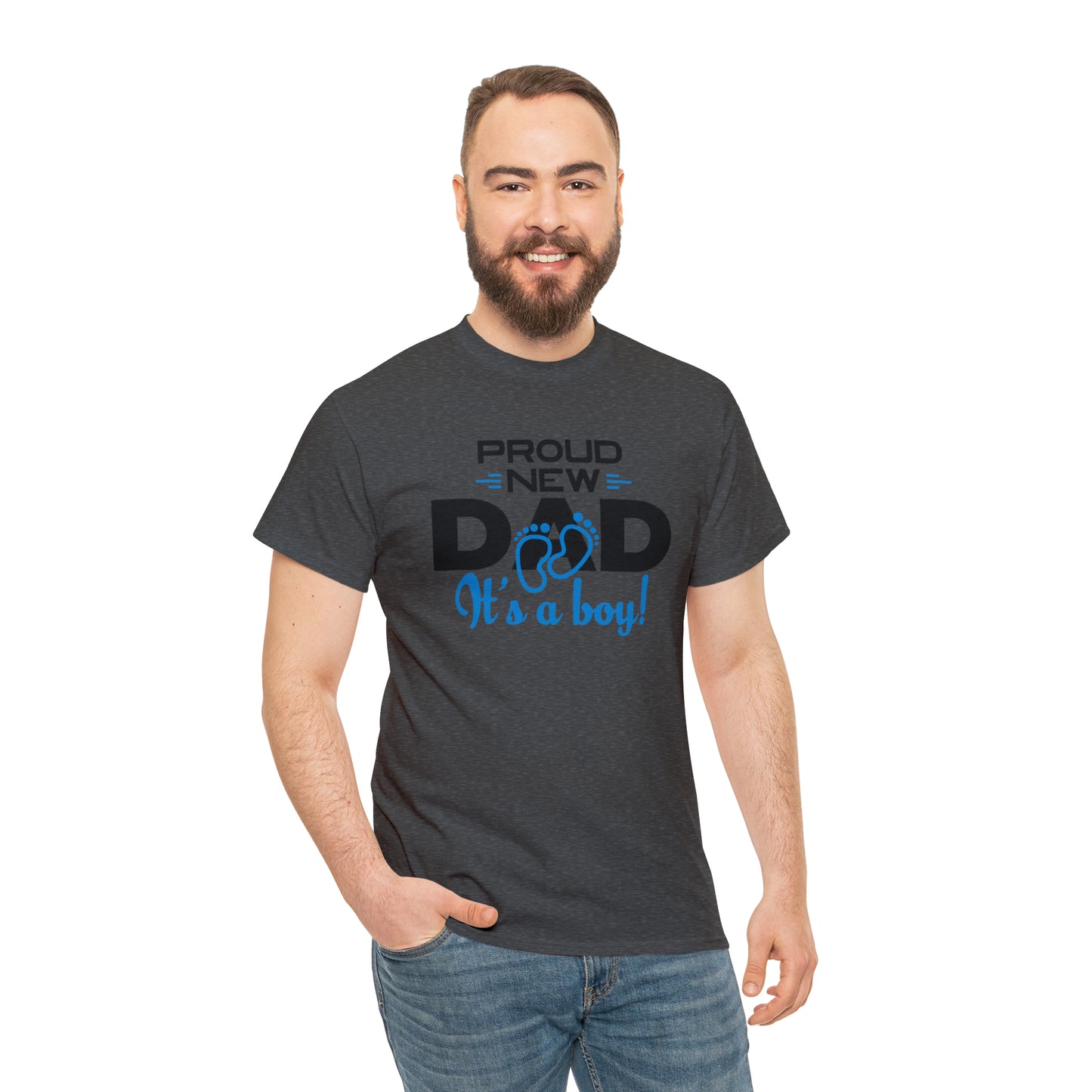 "New Boy Dad" T-Shirt - Weave Got Gifts - Unique Gifts You Won’t Find Anywhere Else!