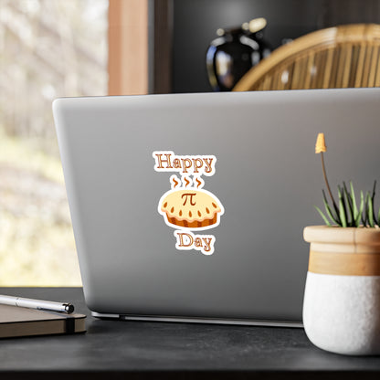 "Happy Pi Day" Kiss-Cut Vinyl Sticker - Weave Got Gifts - Unique Gifts You Won’t Find Anywhere Else!