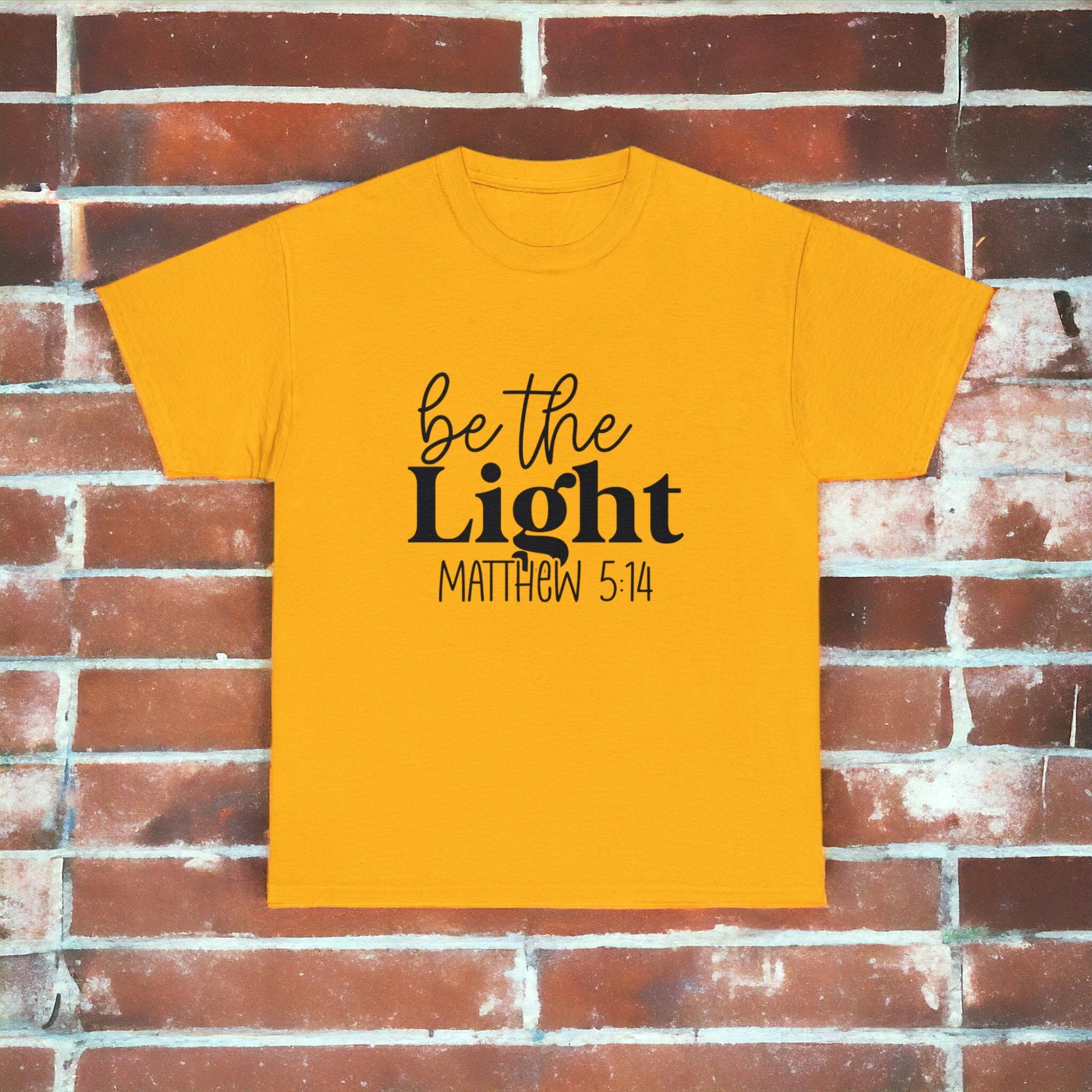 "Be The Light - Matthew 5:14" T-Shirt - Weave Got Gifts - Unique Gifts You Won’t Find Anywhere Else!