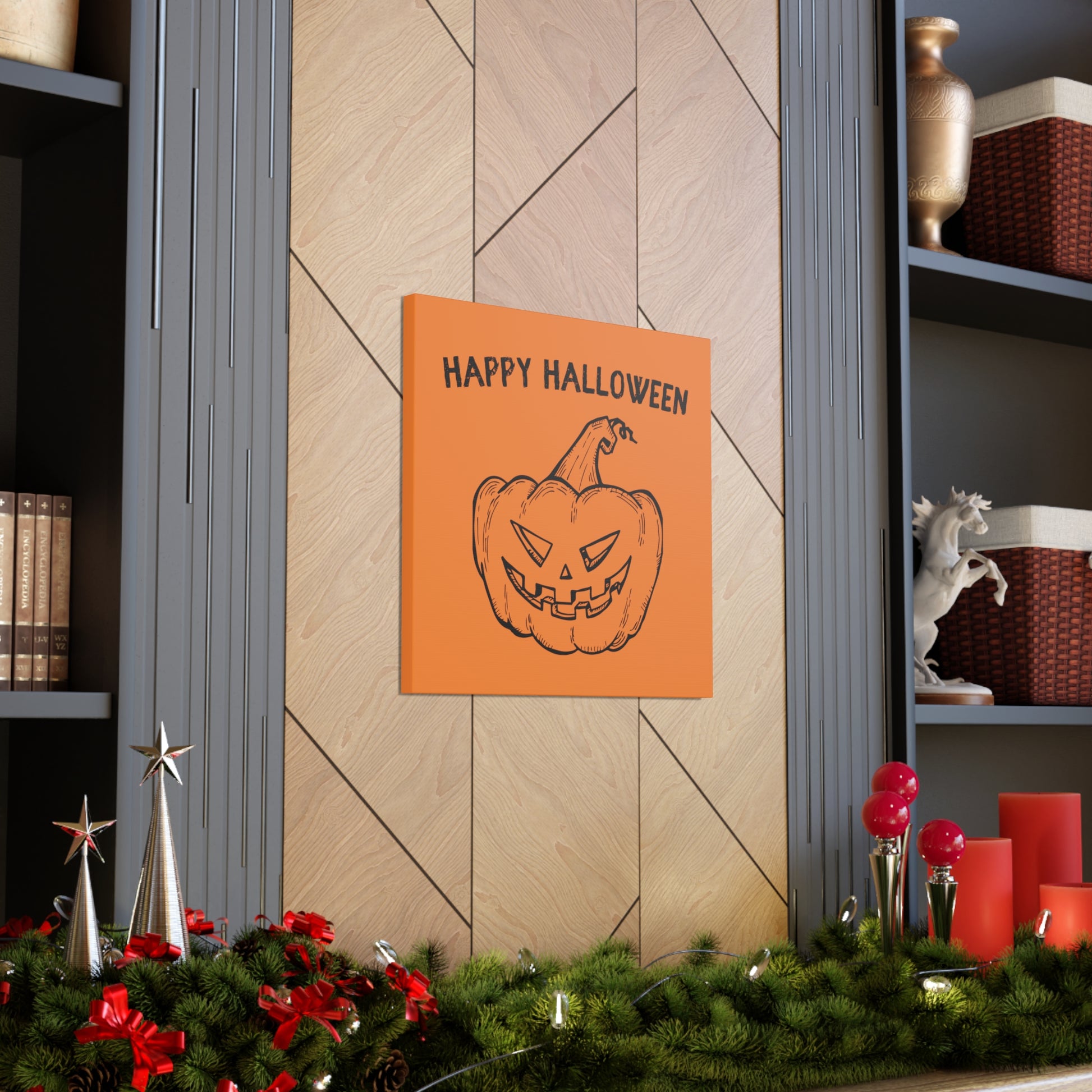 "Happy Halloween" Wall Art - Weave Got Gifts - Unique Gifts You Won’t Find Anywhere Else!