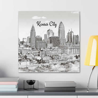 "Kansas City Skyline" Wall Art - Weave Got Gifts - Unique Gifts You Won’t Find Anywhere Else!