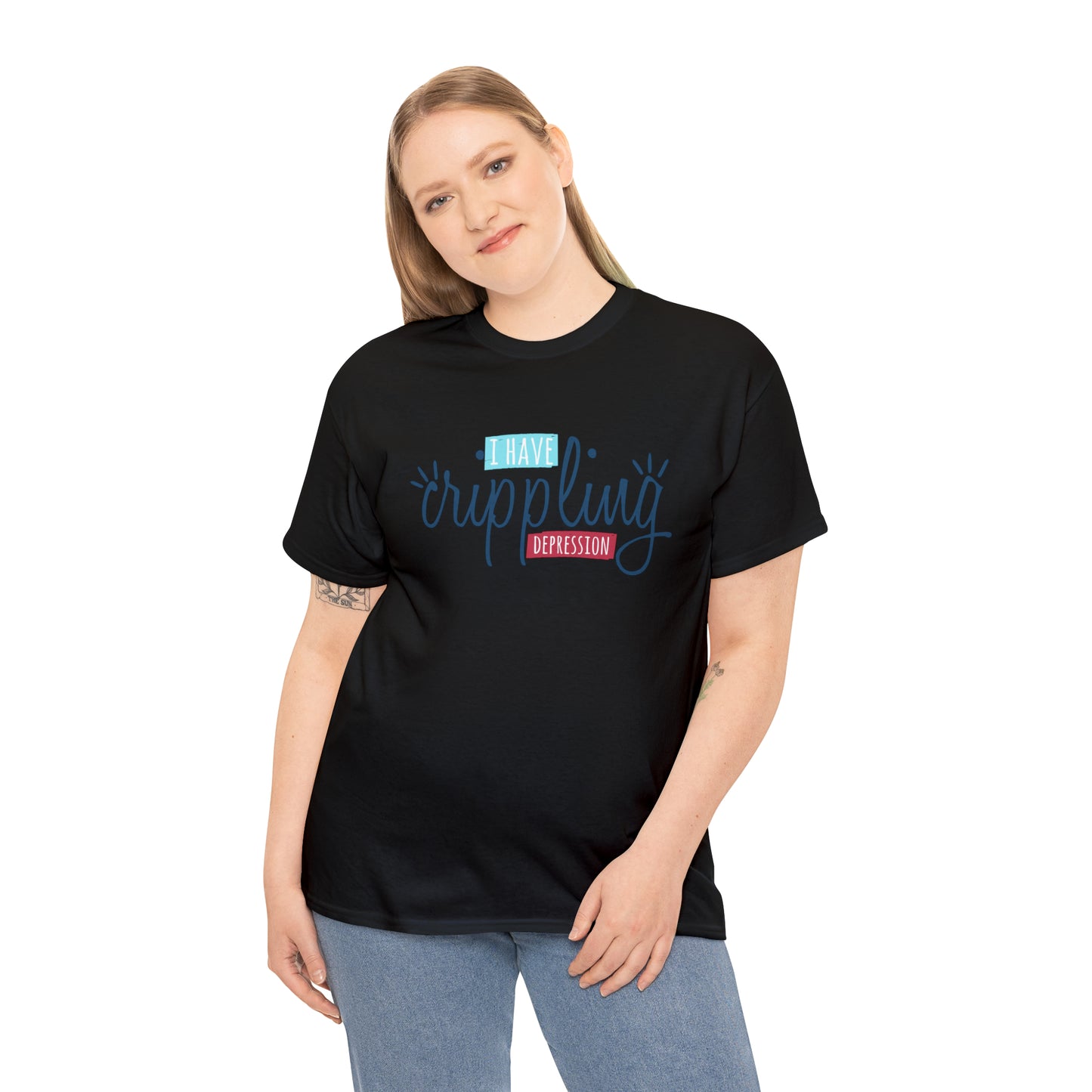 "I Have Crippling Depression" T-Shirt - Weave Got Gifts - Unique Gifts You Won’t Find Anywhere Else!