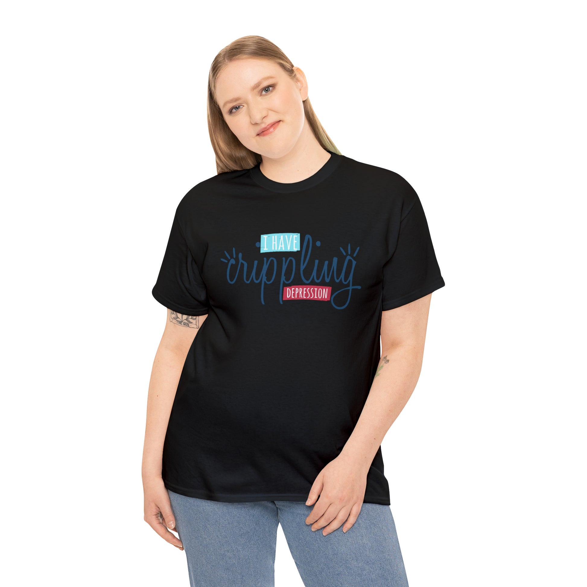 "I Have Crippling Depression" T-Shirt - Weave Got Gifts - Unique Gifts You Won’t Find Anywhere Else!