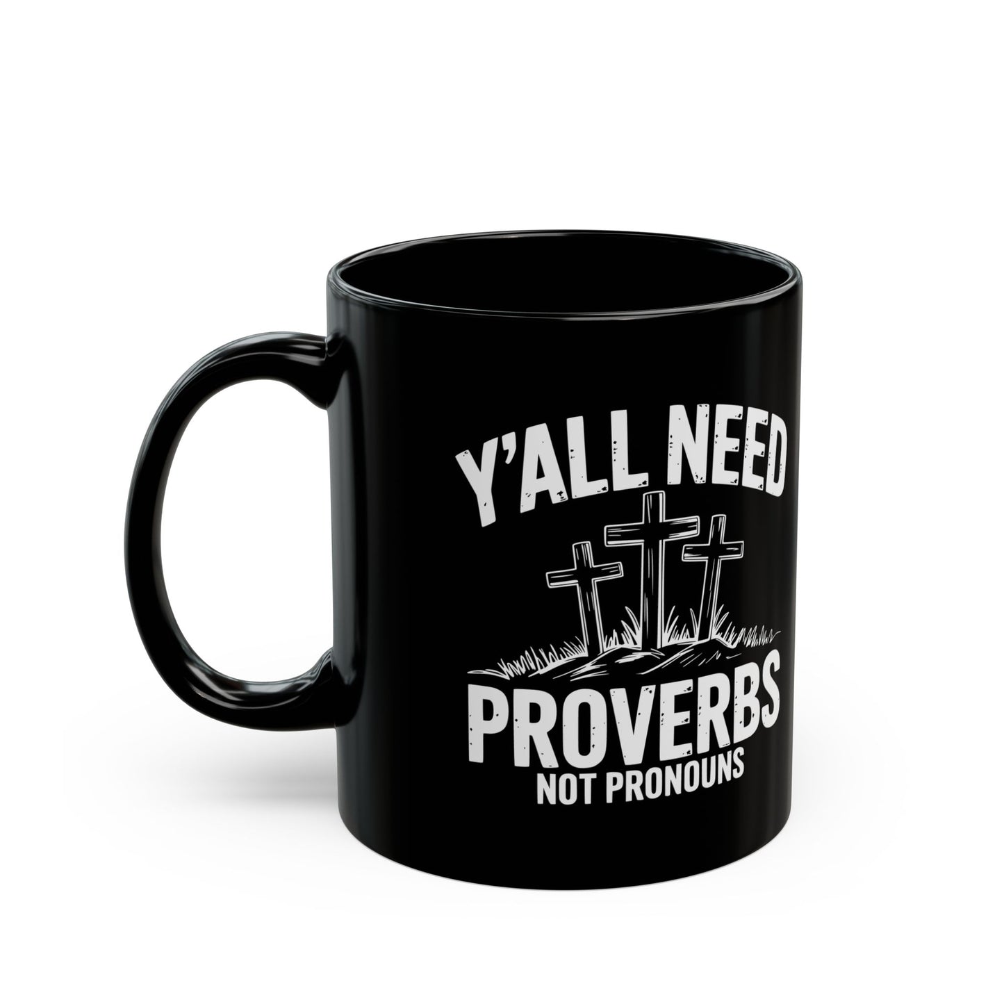 Faith-based coffee mug for conservative Christians