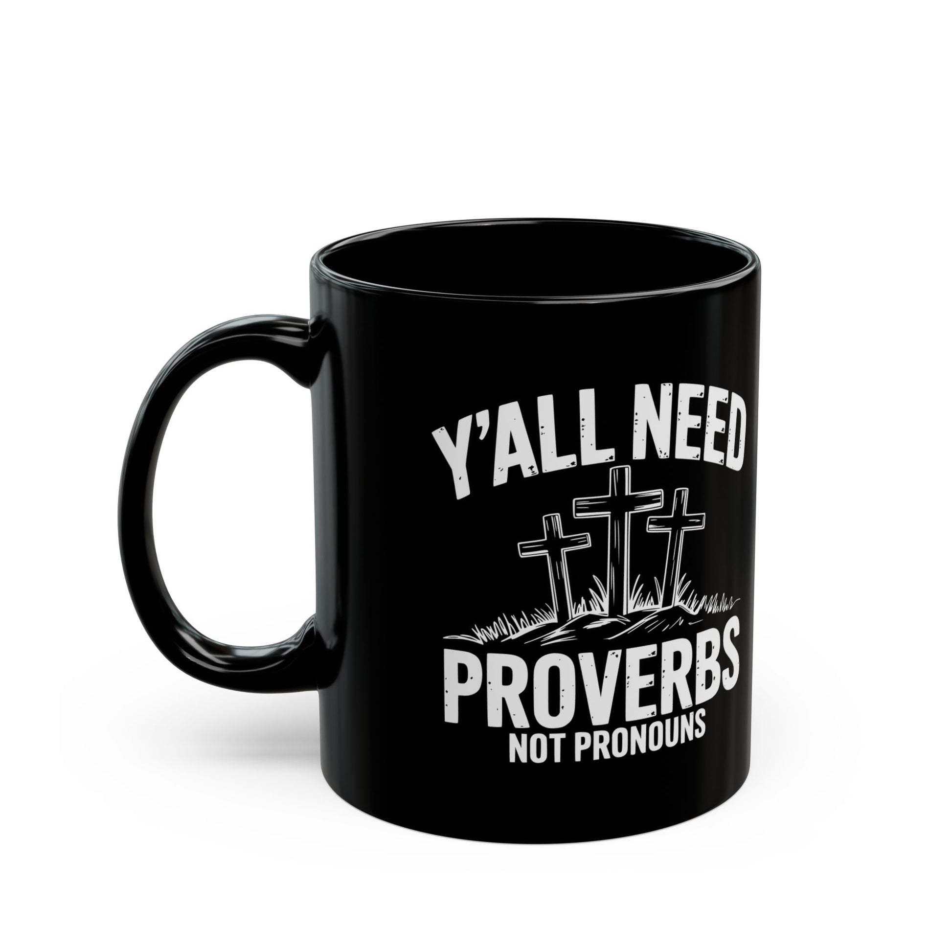 Faith-based coffee mug for conservative Christians