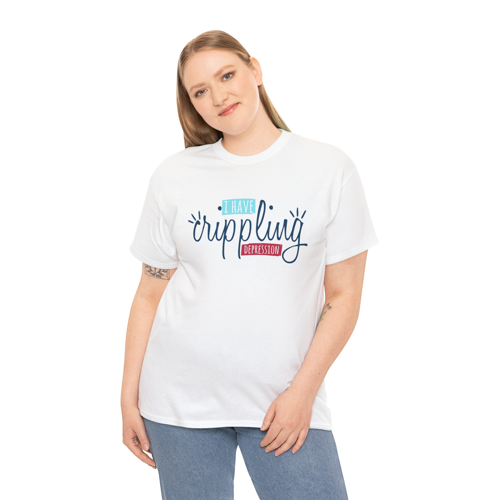 "I Have Crippling Depression" T-Shirt - Weave Got Gifts - Unique Gifts You Won’t Find Anywhere Else!