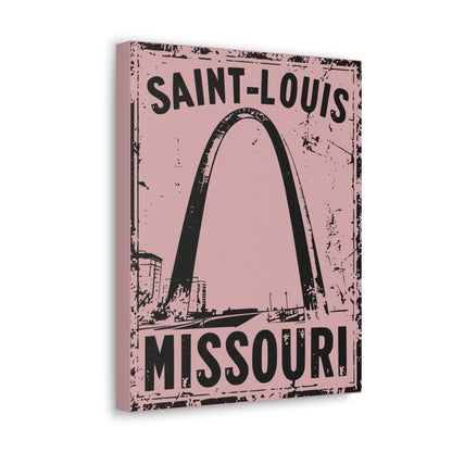 Saint Louis Missouri Canvas Wall Art