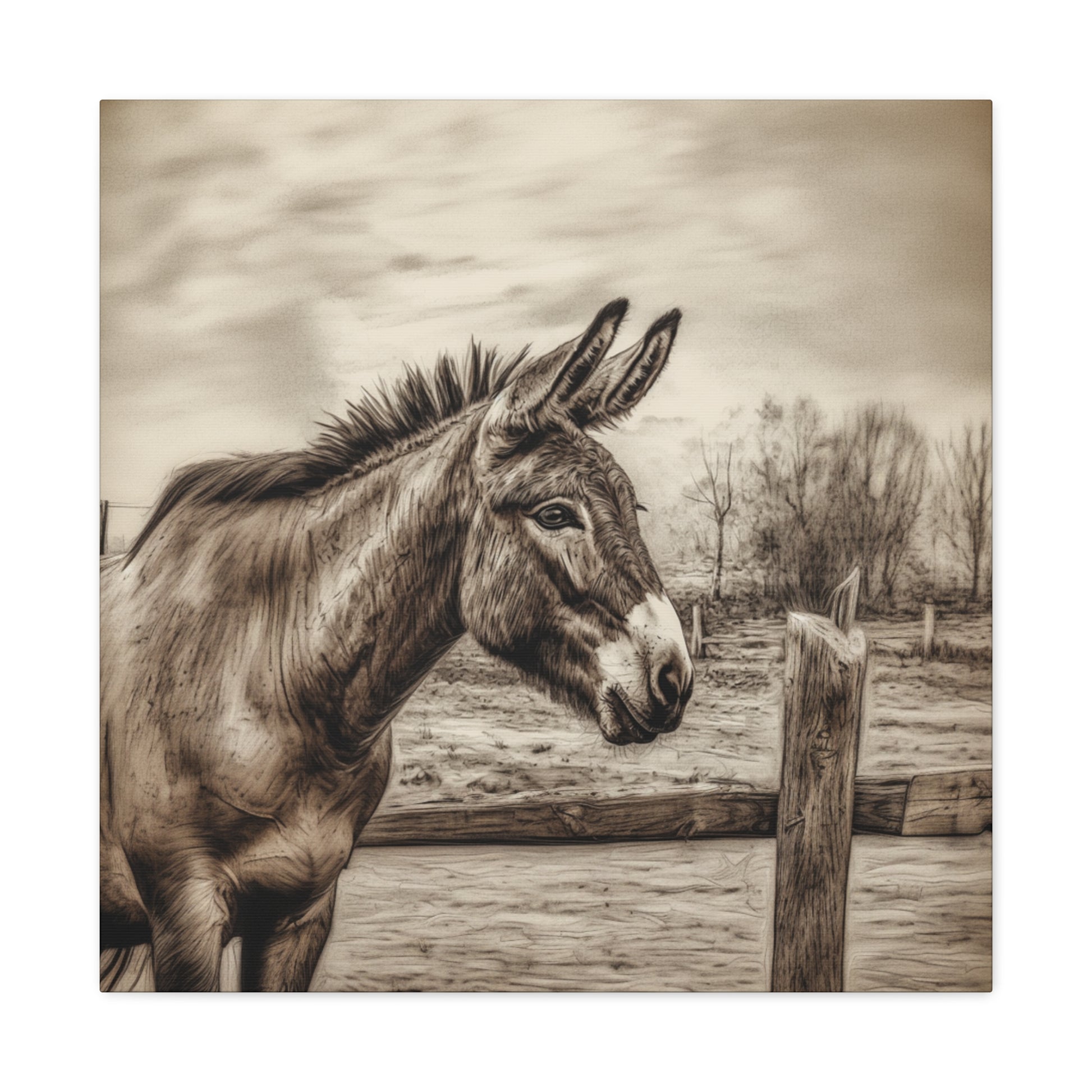 "Rustic Donkey" Wall Art - Weave Got Gifts - Unique Gifts You Won’t Find Anywhere Else!